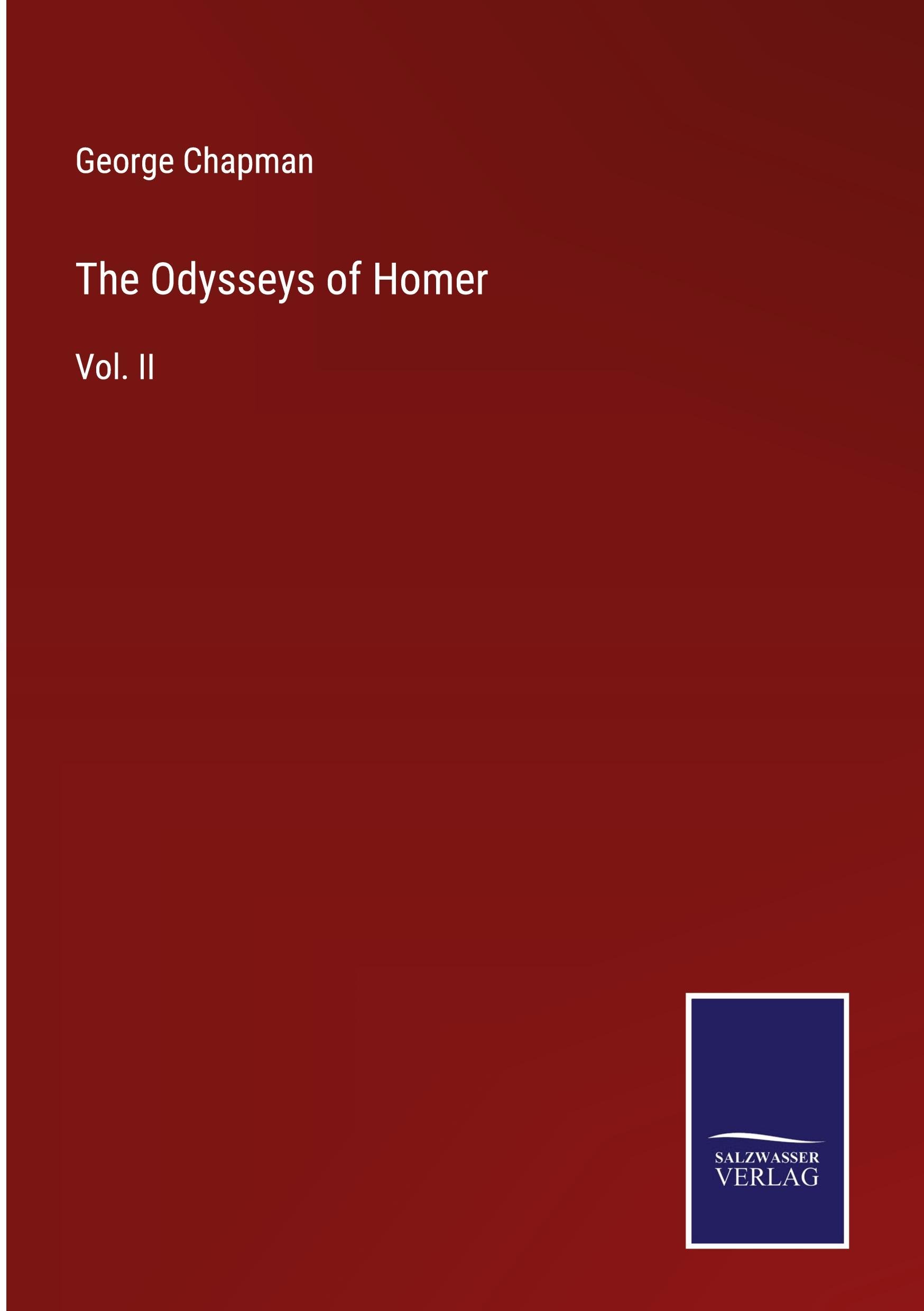 The Odysseys of Homer