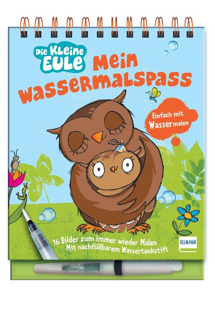 Mein Wassermalspaß - Die kleine Eule