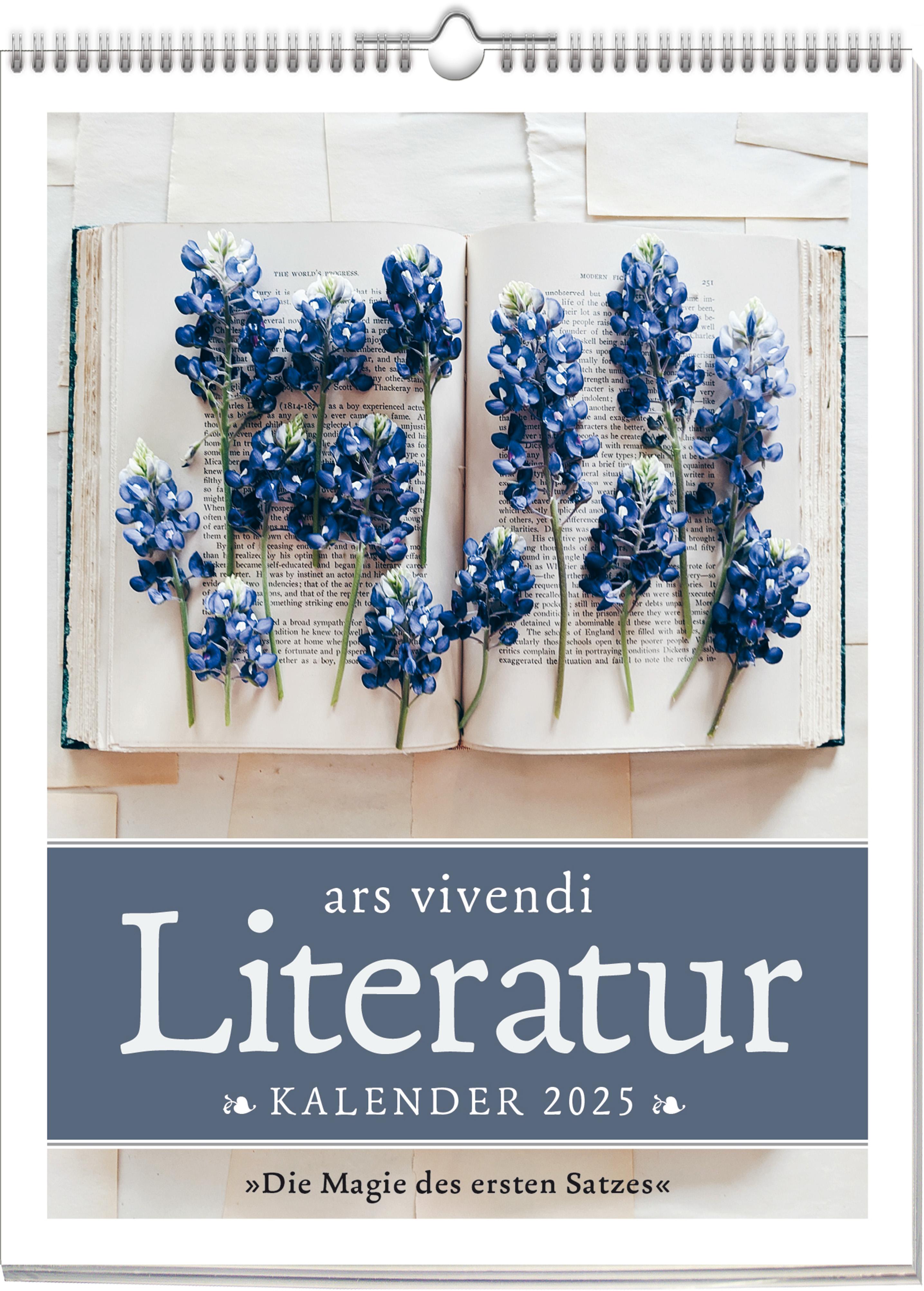 ars vivendi Literatur Kalender 2025