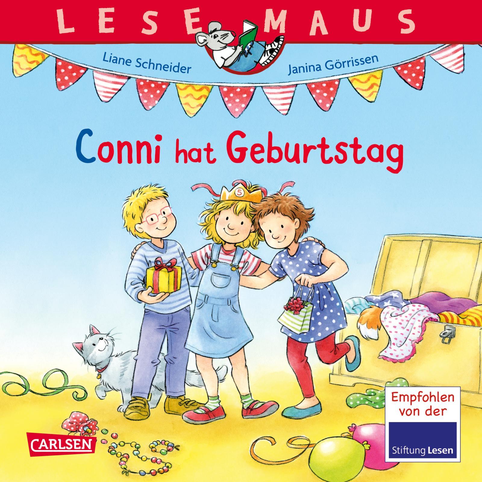 LESEMAUS 80: Conni hat Geburtstag