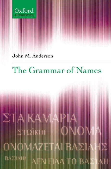 The Grammar of Names