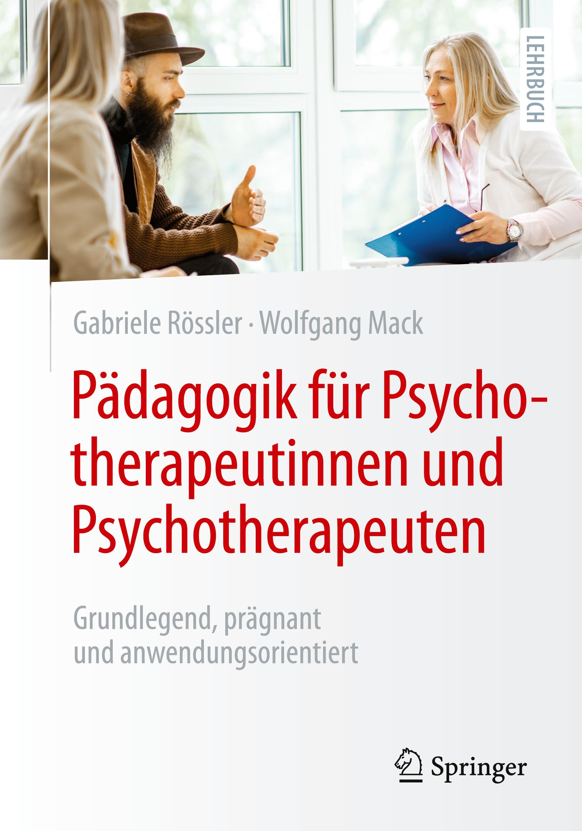 Pädagogik für Psychotherapeutinnen und Psychotherapeuten