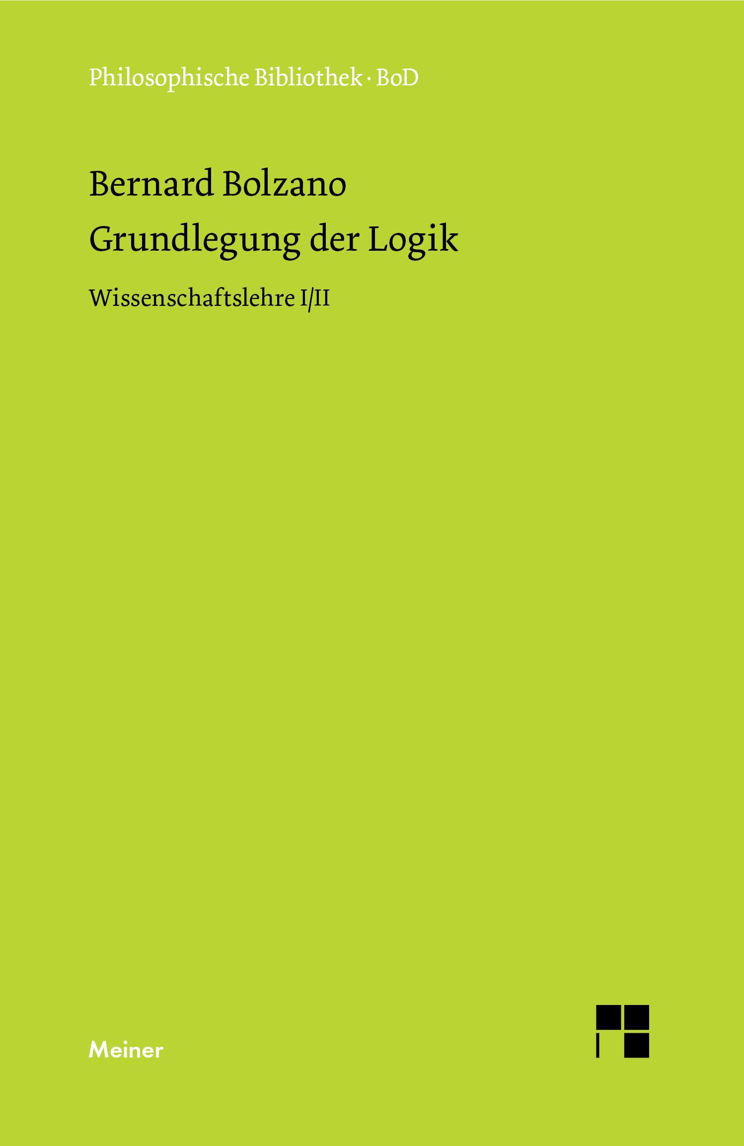 Grundlegung der Logik