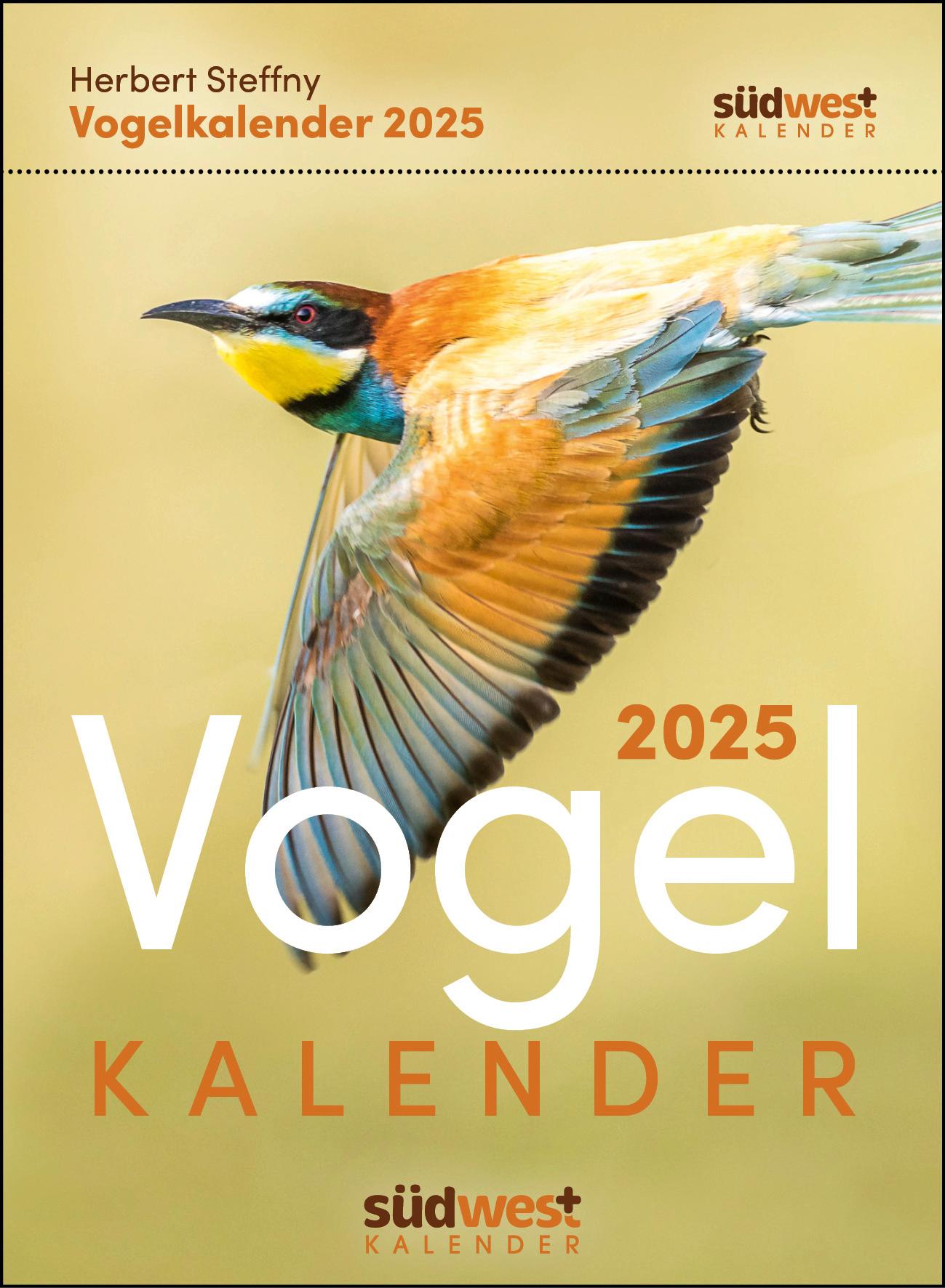 Vogelkalender 2025  - Tagesabreißkalender zum Aufstellen oder Aufhängen