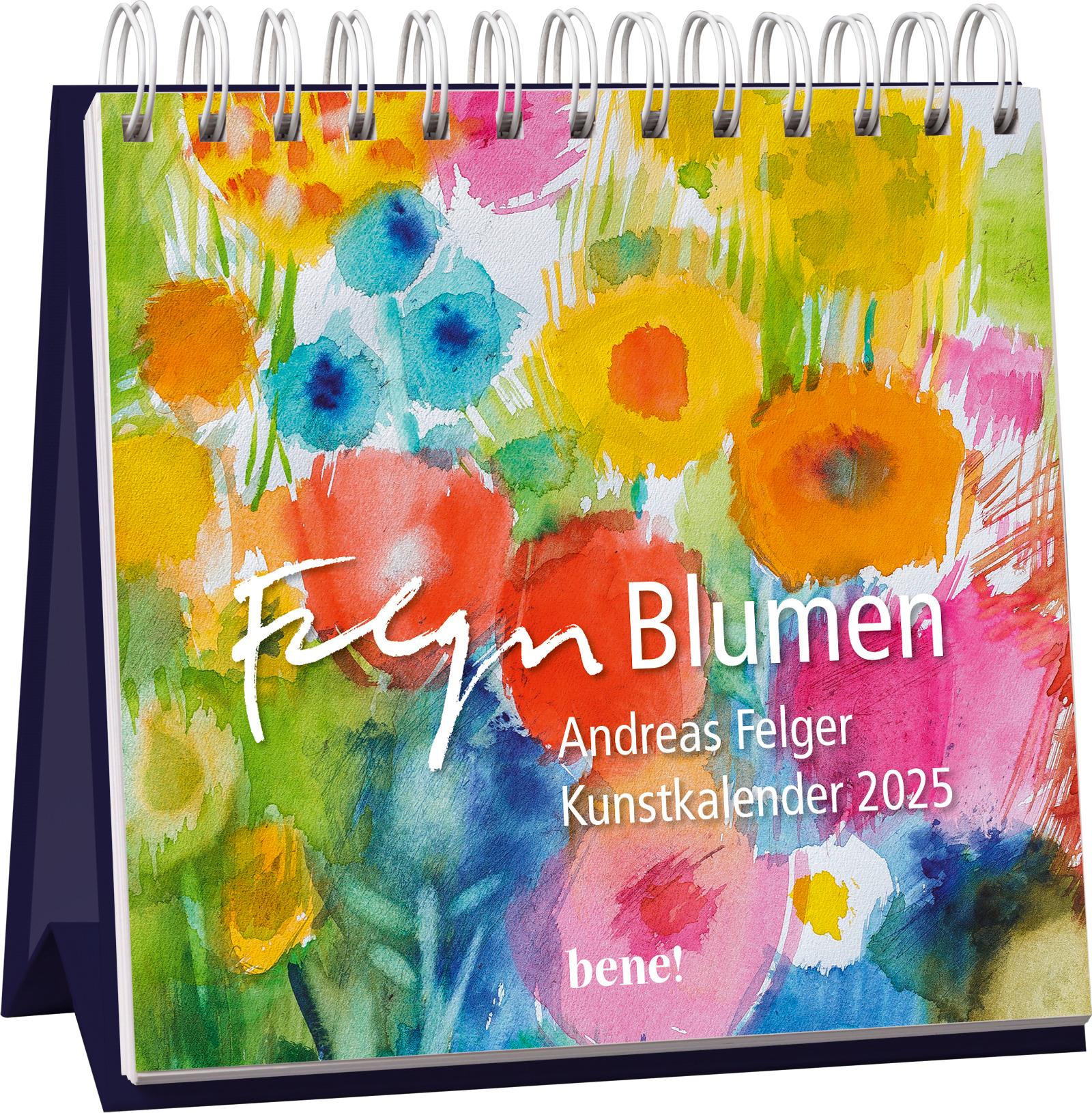 Monatskalender 2025: Blumen