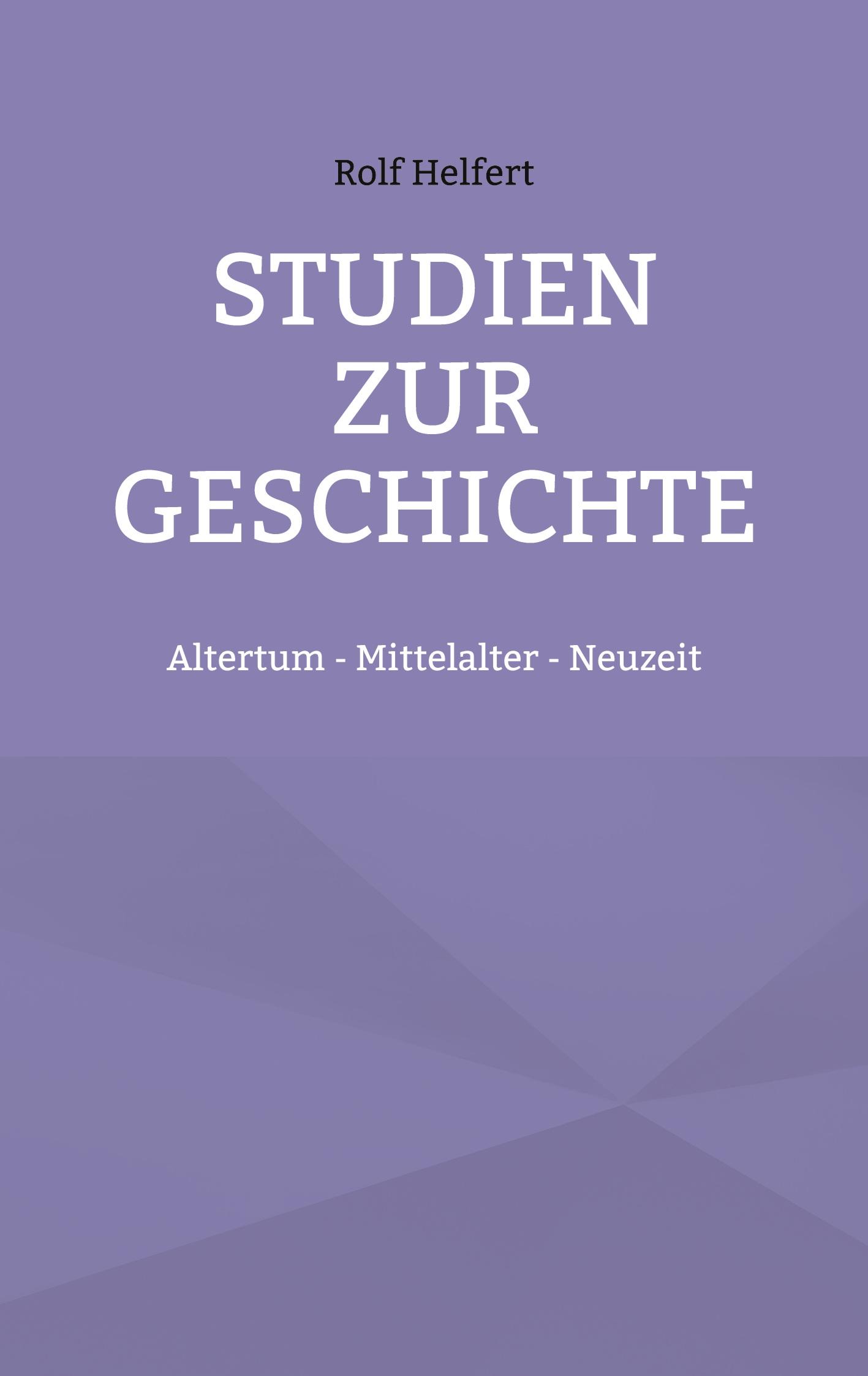 Studien zur Geschichte