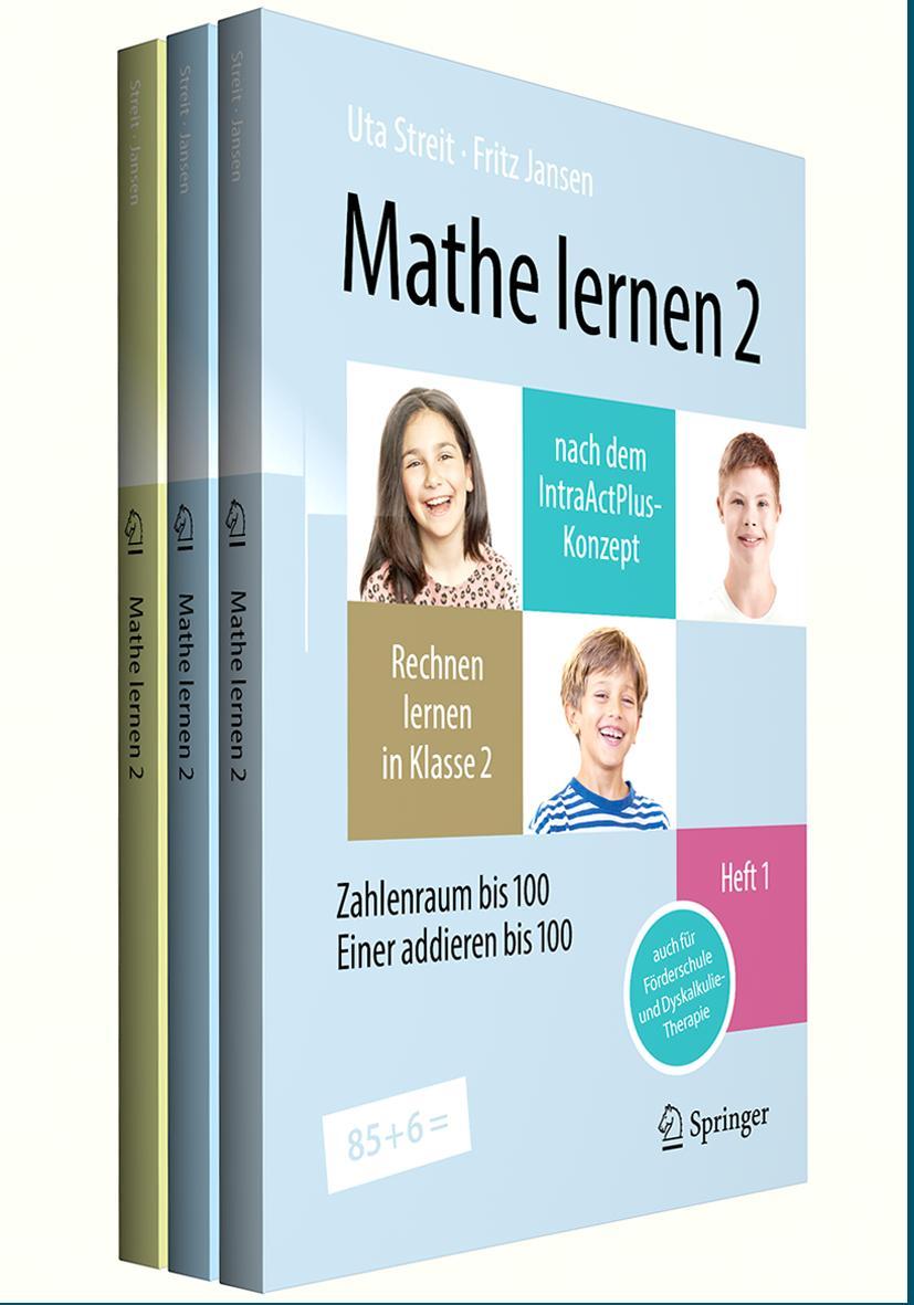 Mathe lernen 2 nach dem IntraActPlus-Konzept (Set: Hefte 1 - 3)