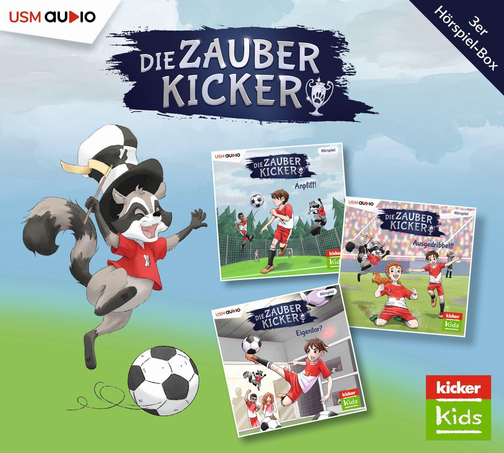 Die Zauberkicker Hörbox Folgen 1-3 (3 Audio CDs)