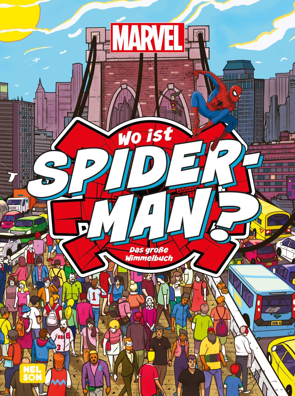 Marvel: Wo ist Spider-Man? Das große Wimmelbuch