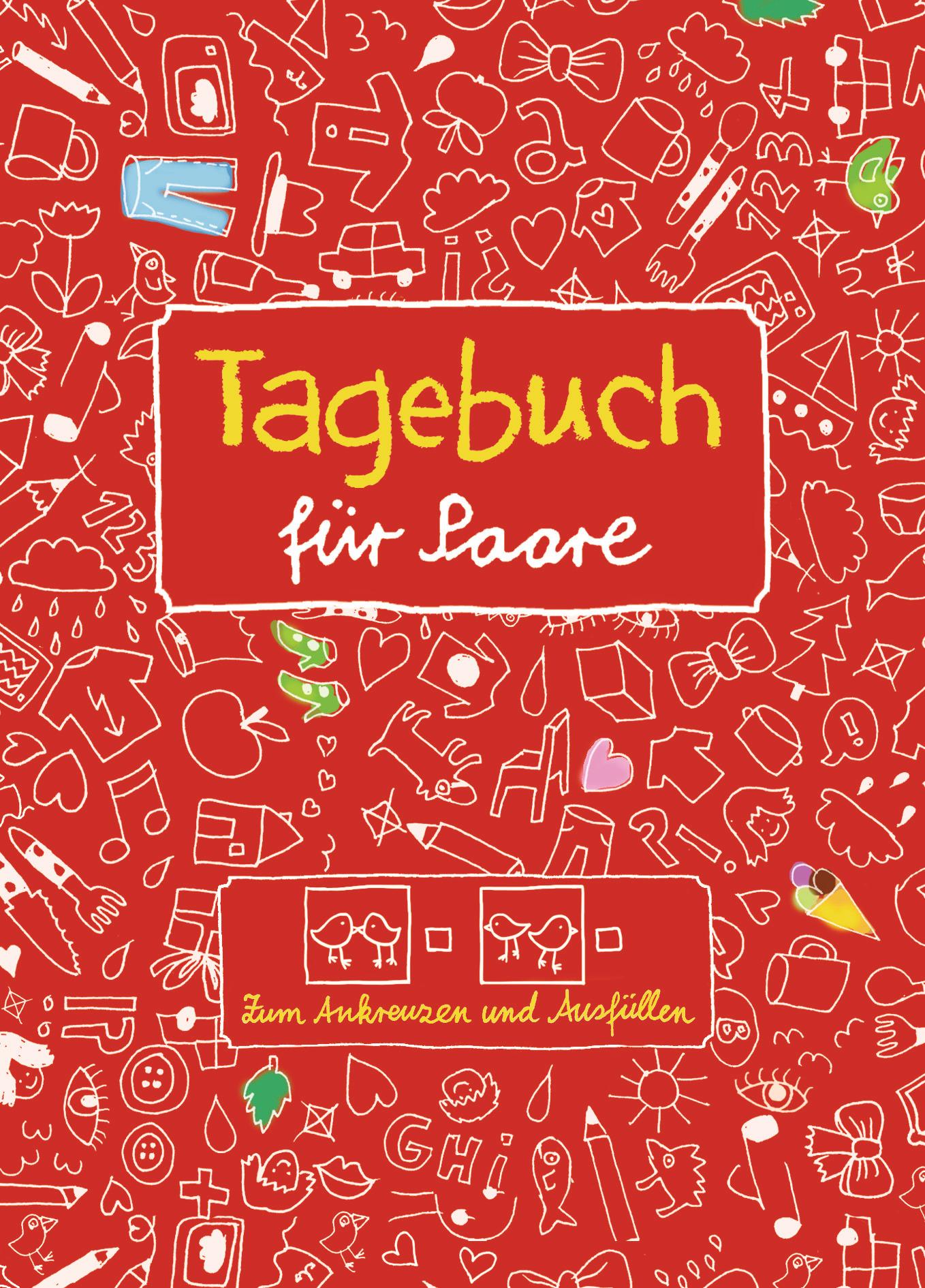 Tagebuch für Paare. Zum Ankreuzen und Ausfüllen und Malen