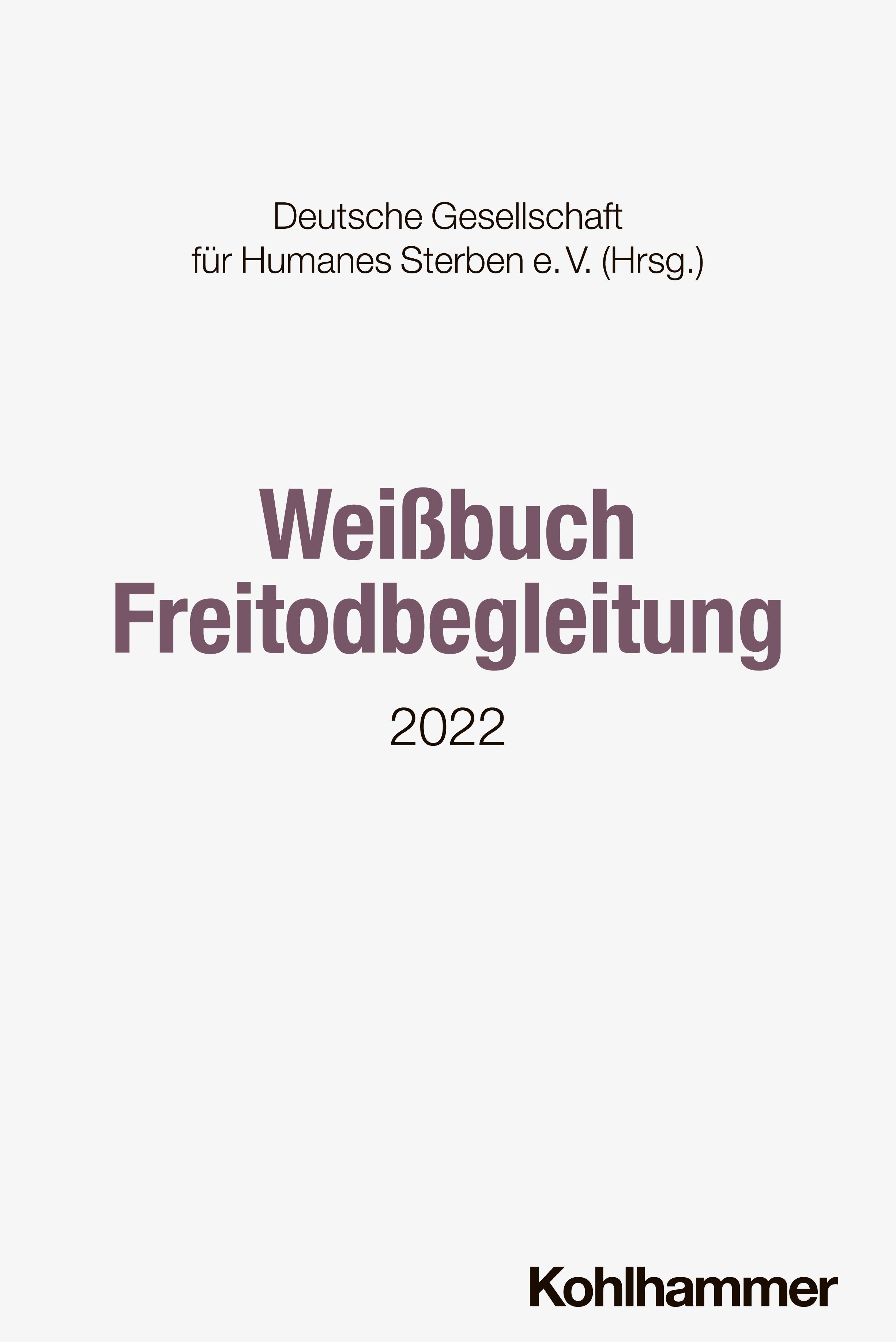 Weißbuch Freitodbegleitung