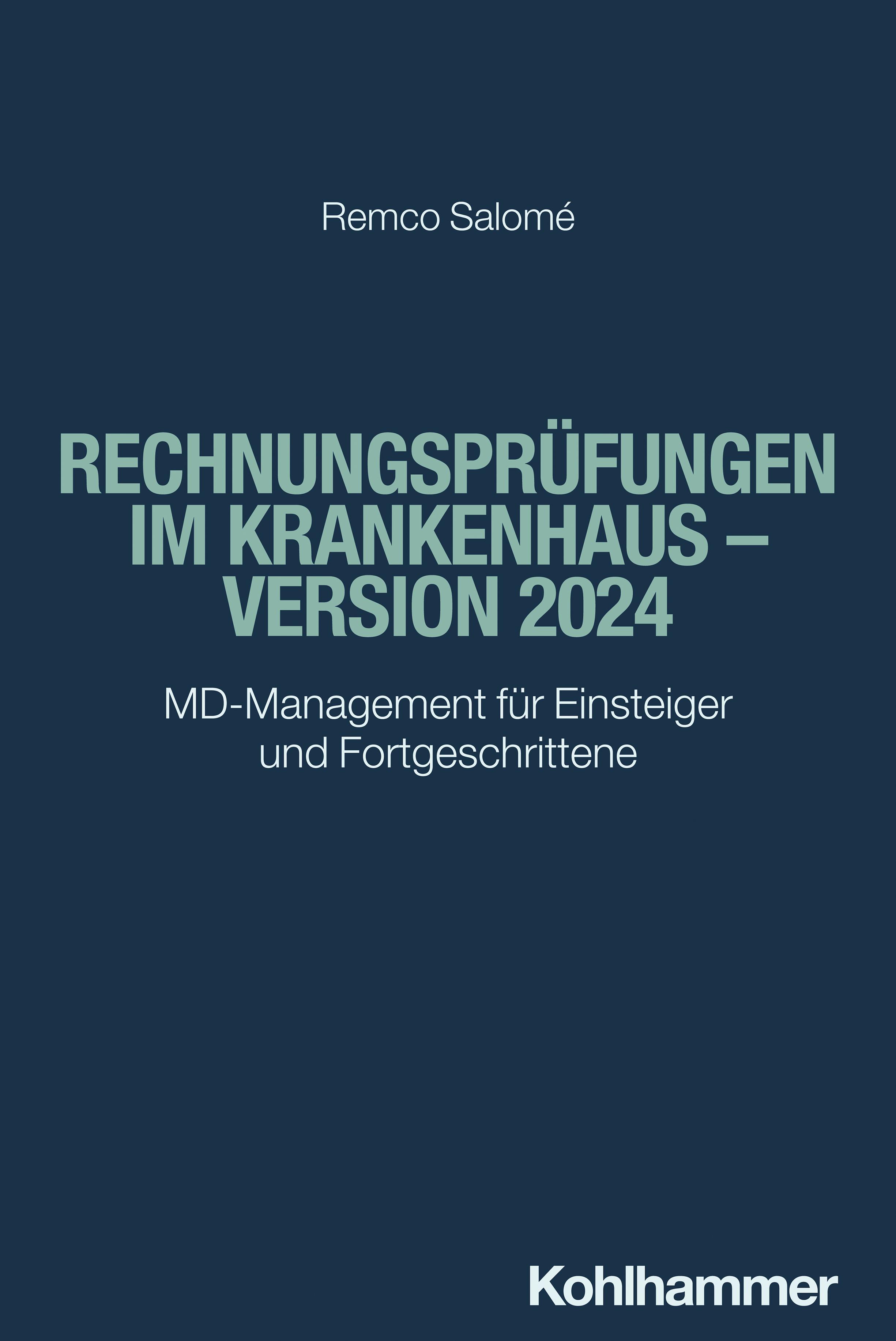 Rechnungsprüfungen im Krankenhaus - Version 2024