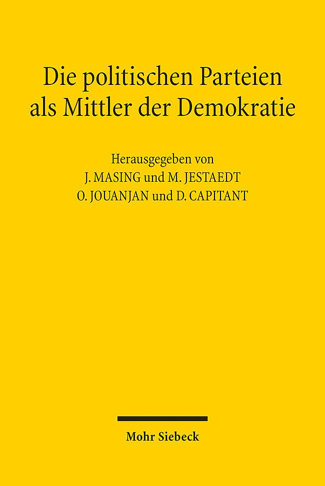 Die politischen Parteien als Mittler der Demokratie