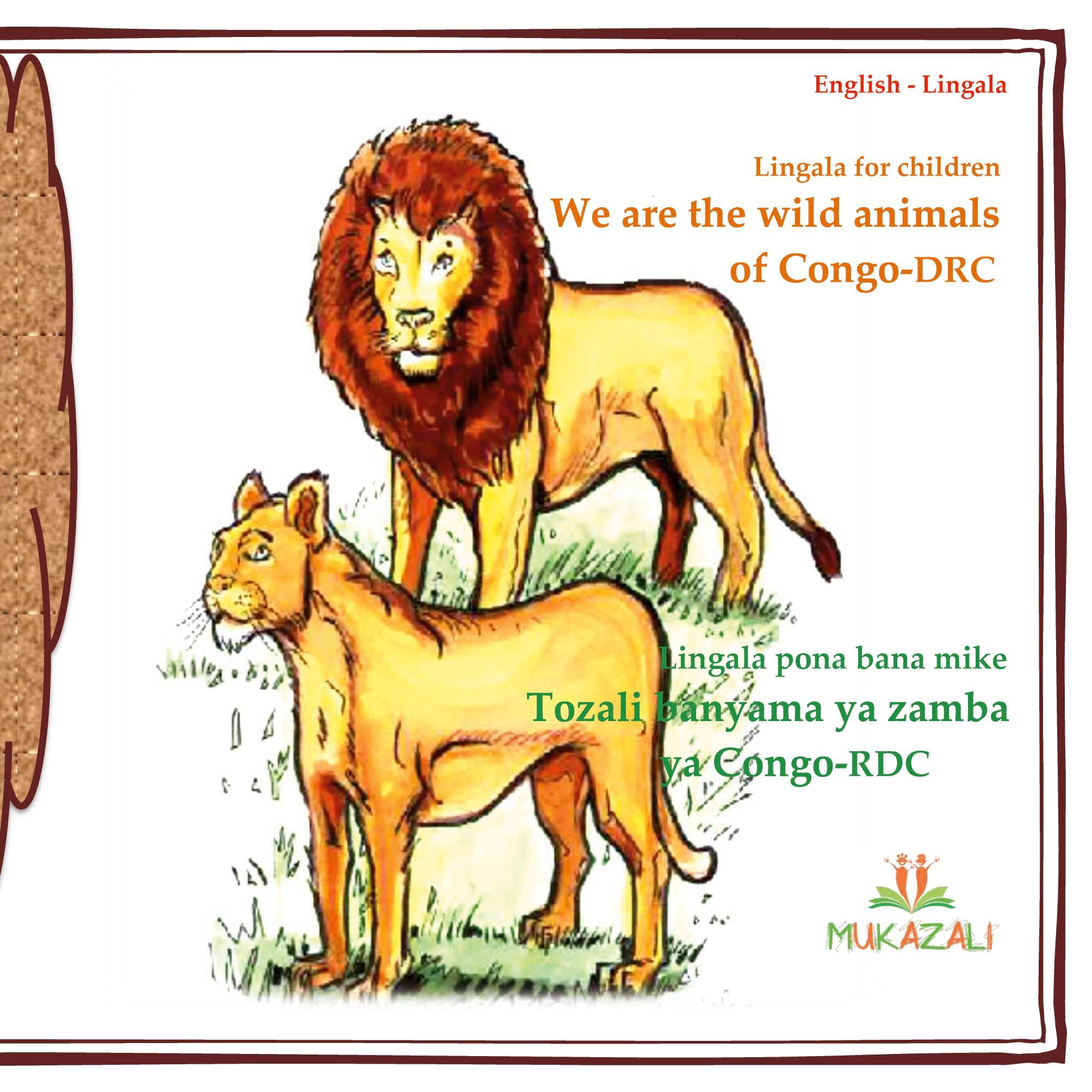 we are the wild animals of congo drc in lingala