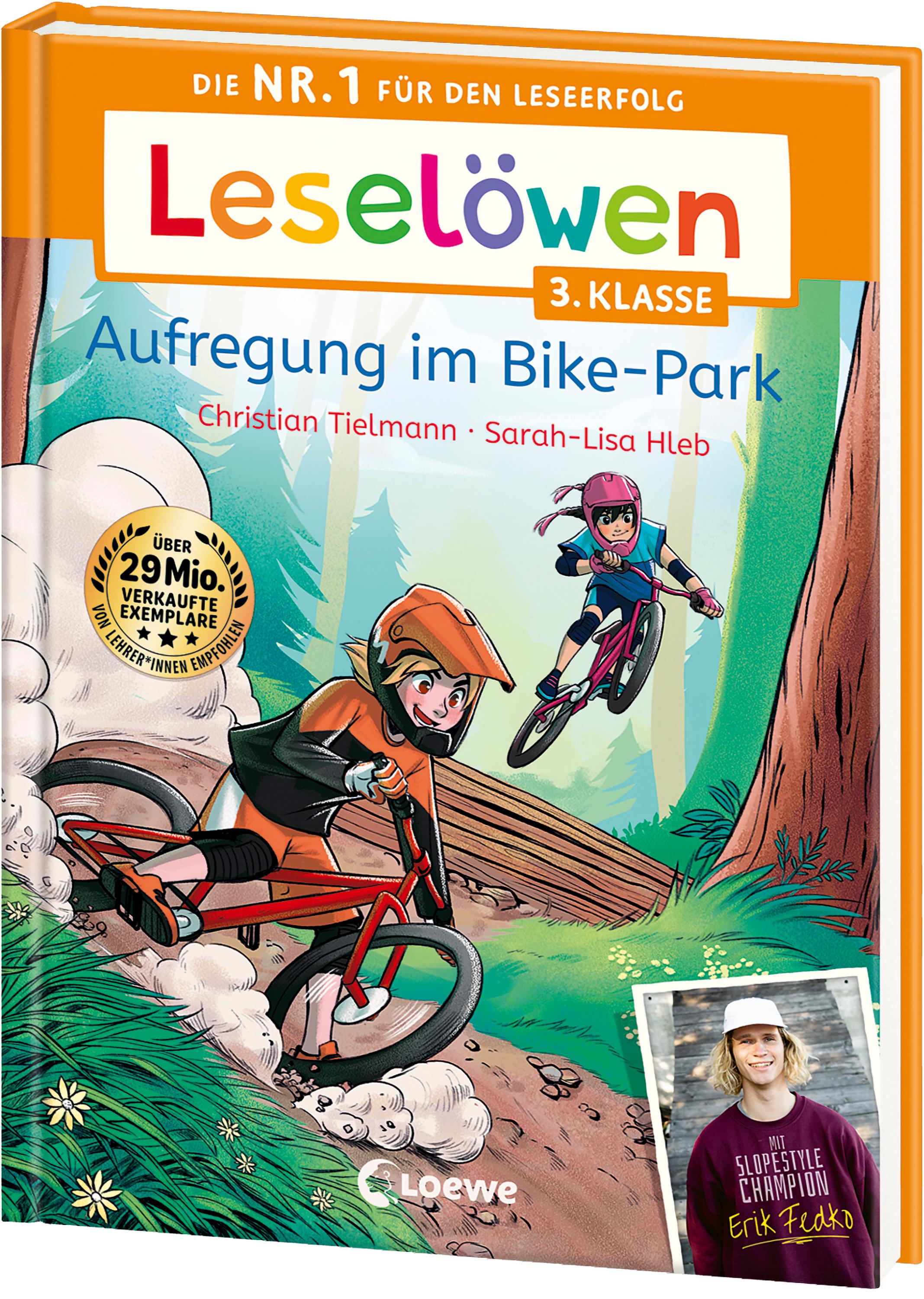 Leselöwen 3. Klasse - Aufregung im Bike-Park