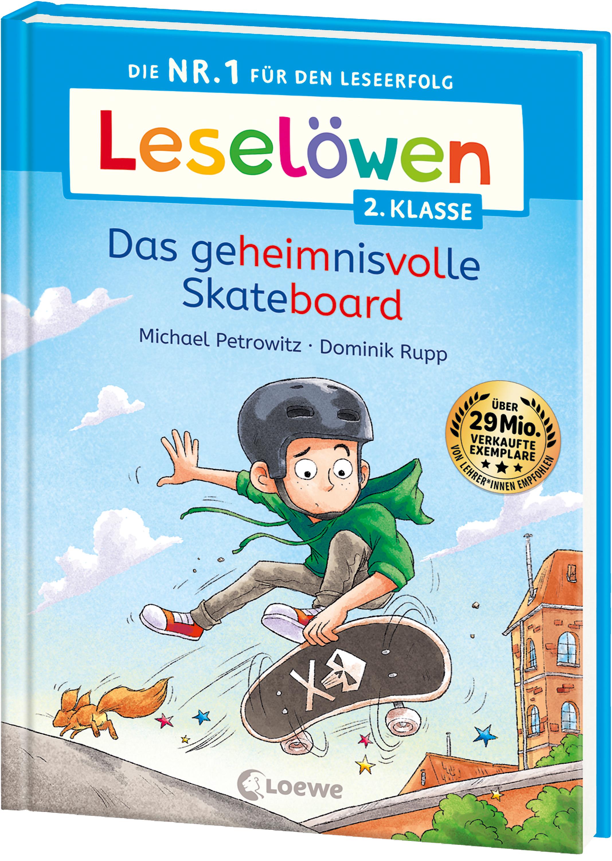 Leselöwen 2. Klasse -  Das geheimnisvolle Skateboard