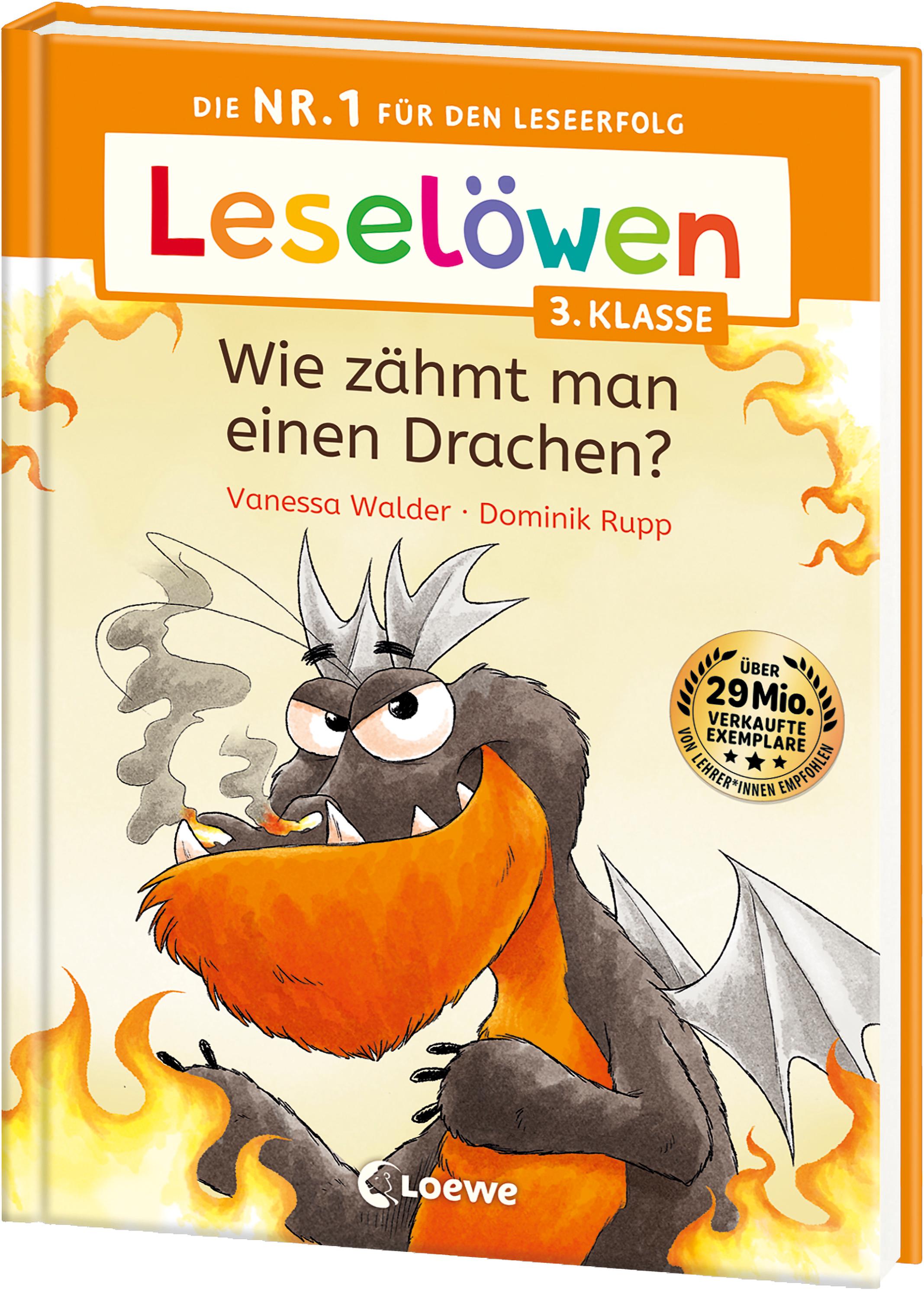 Leselöwen 3. Klasse - Wie zähmt man einen Drachen?