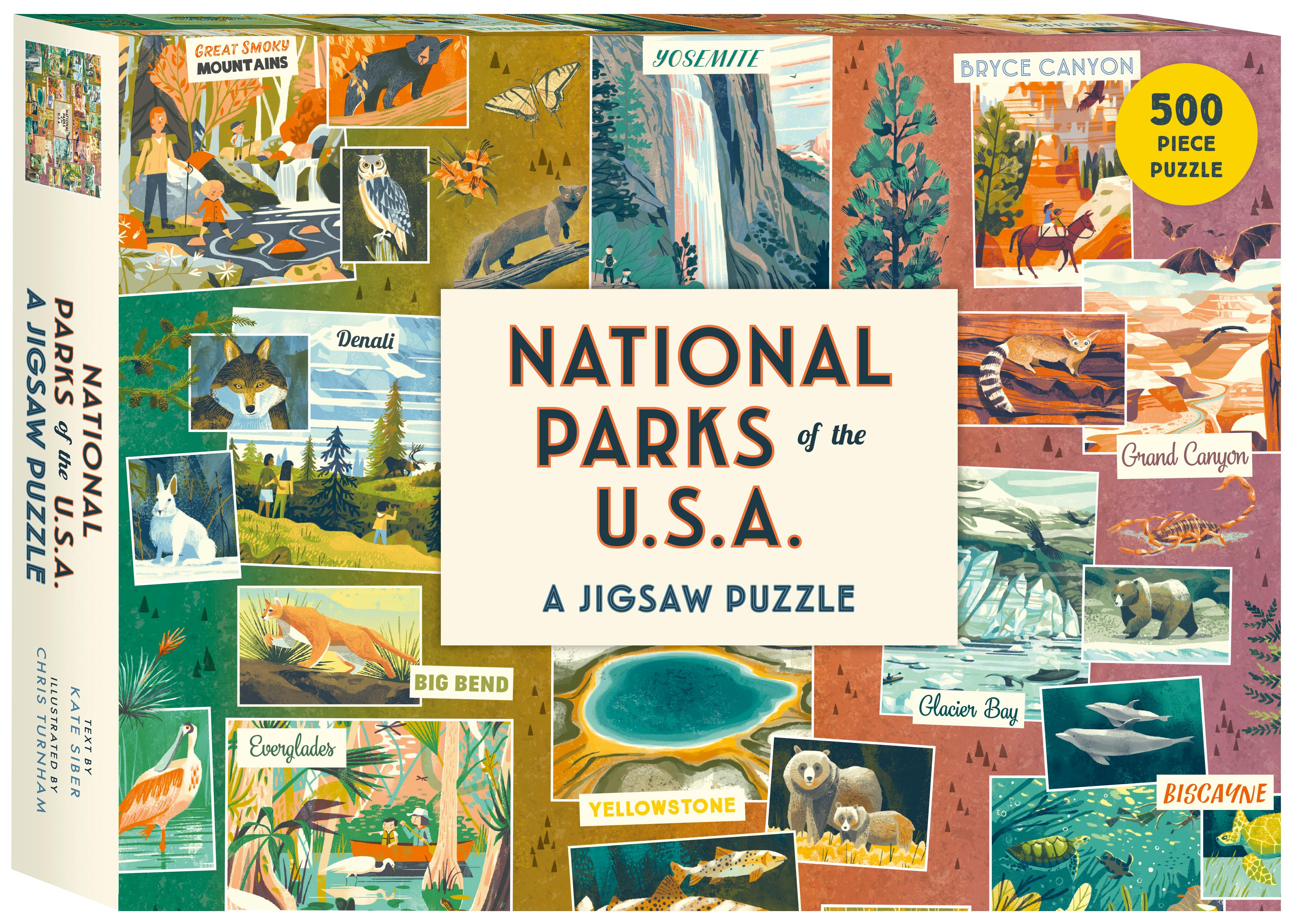 National Parks of the USA a Jigsaw Puzzle