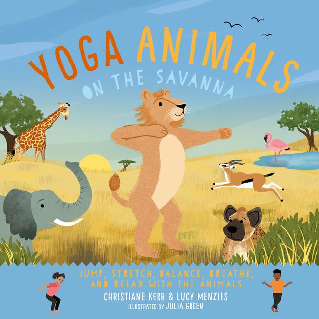 Yoga Animals on the Savanna