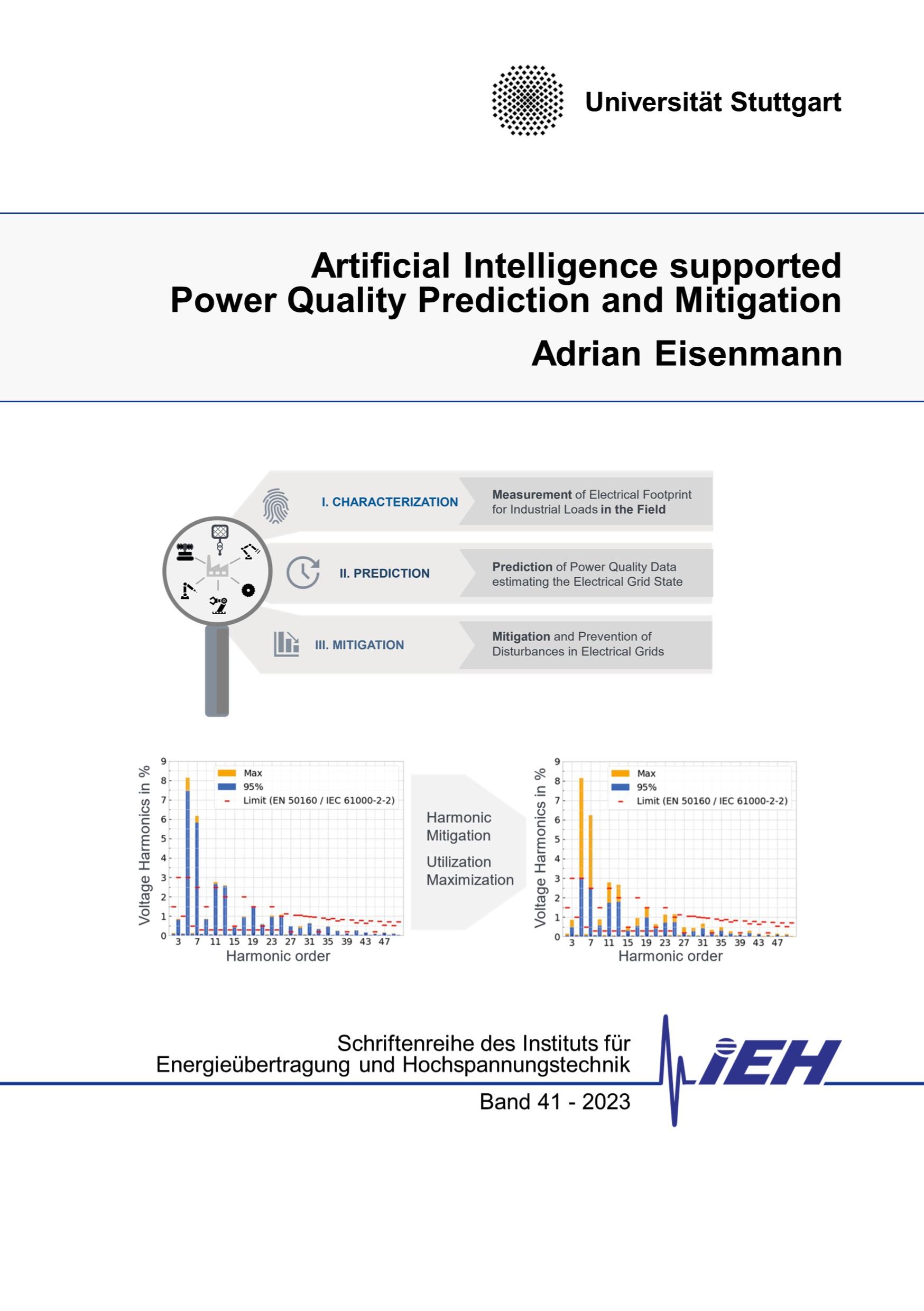 Artificial Intelligence supported Power Quality Prediction and Mitigation