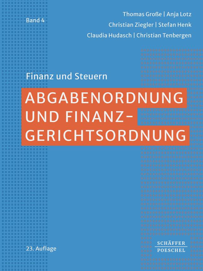 Abgabenordnung und Finanzgerichtsordnung