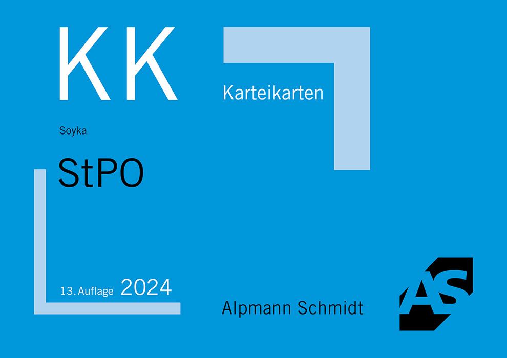 Karteikarten StPO