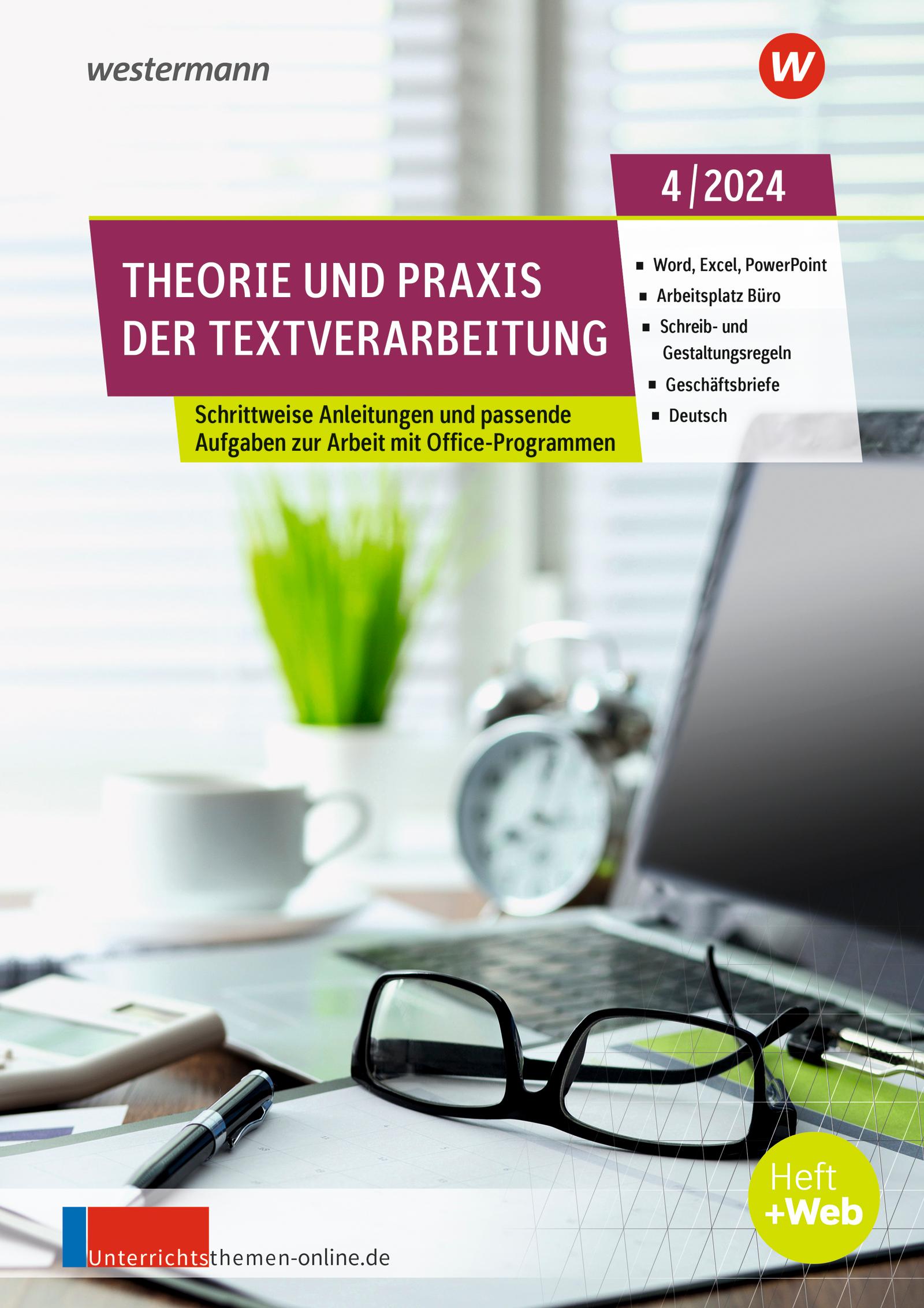 Theorie und Praxis der Textverarbeitung. Ausgabe November 4/2024