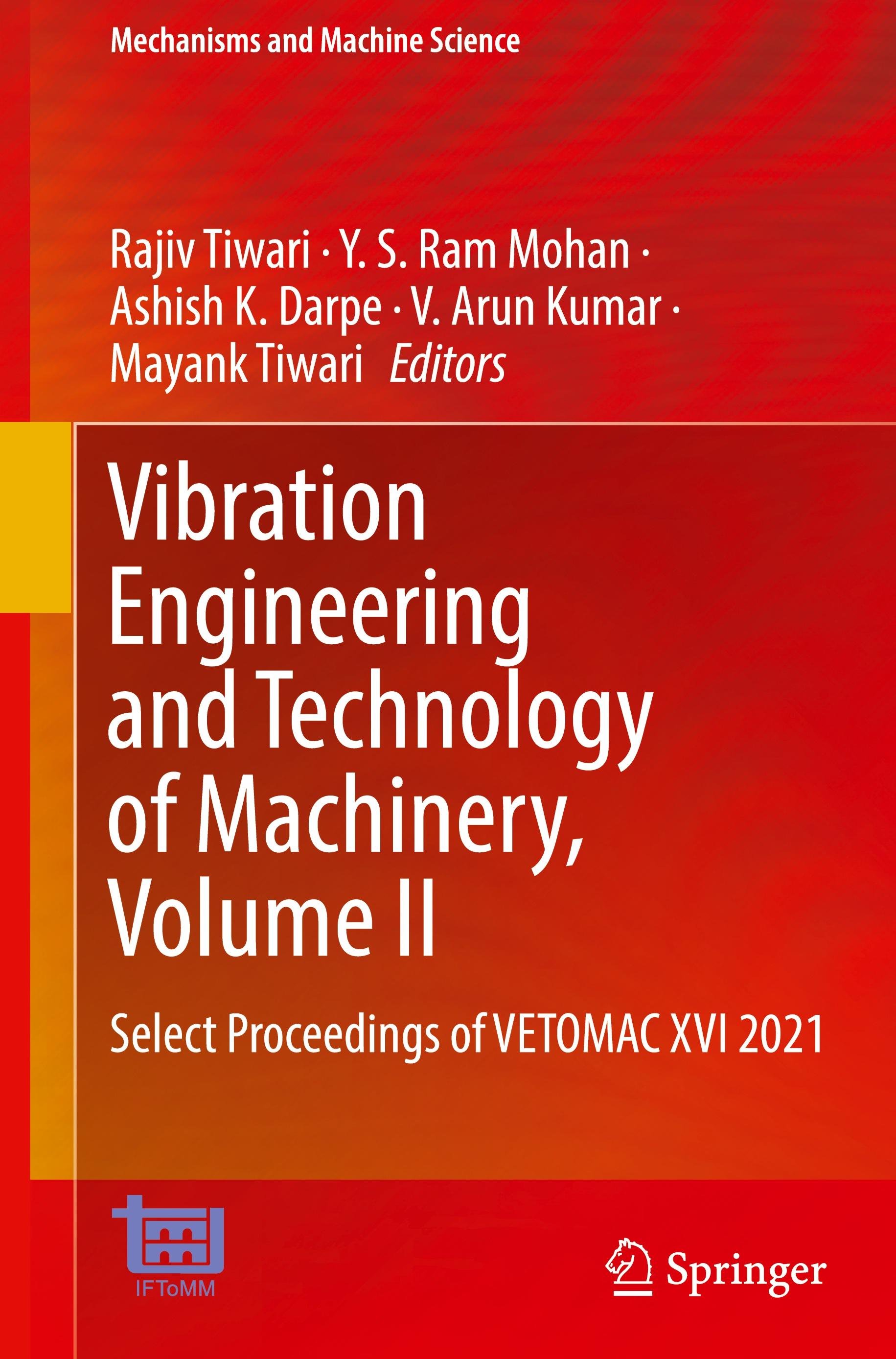 Vibration Engineering and Technology of Machinery, Volume II