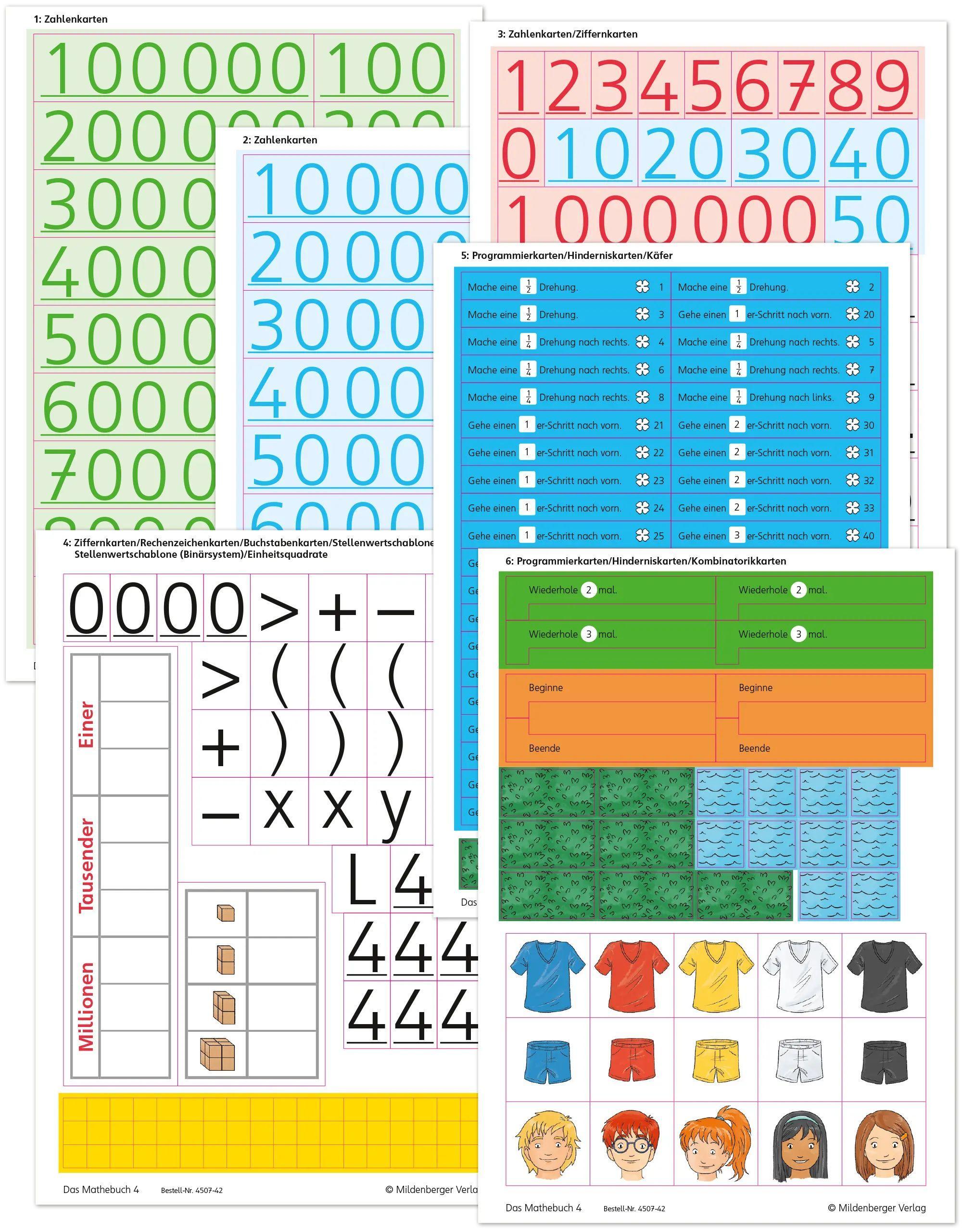 Das Mathebuch 4 Neubearbeitung - Arbeitsmaterial