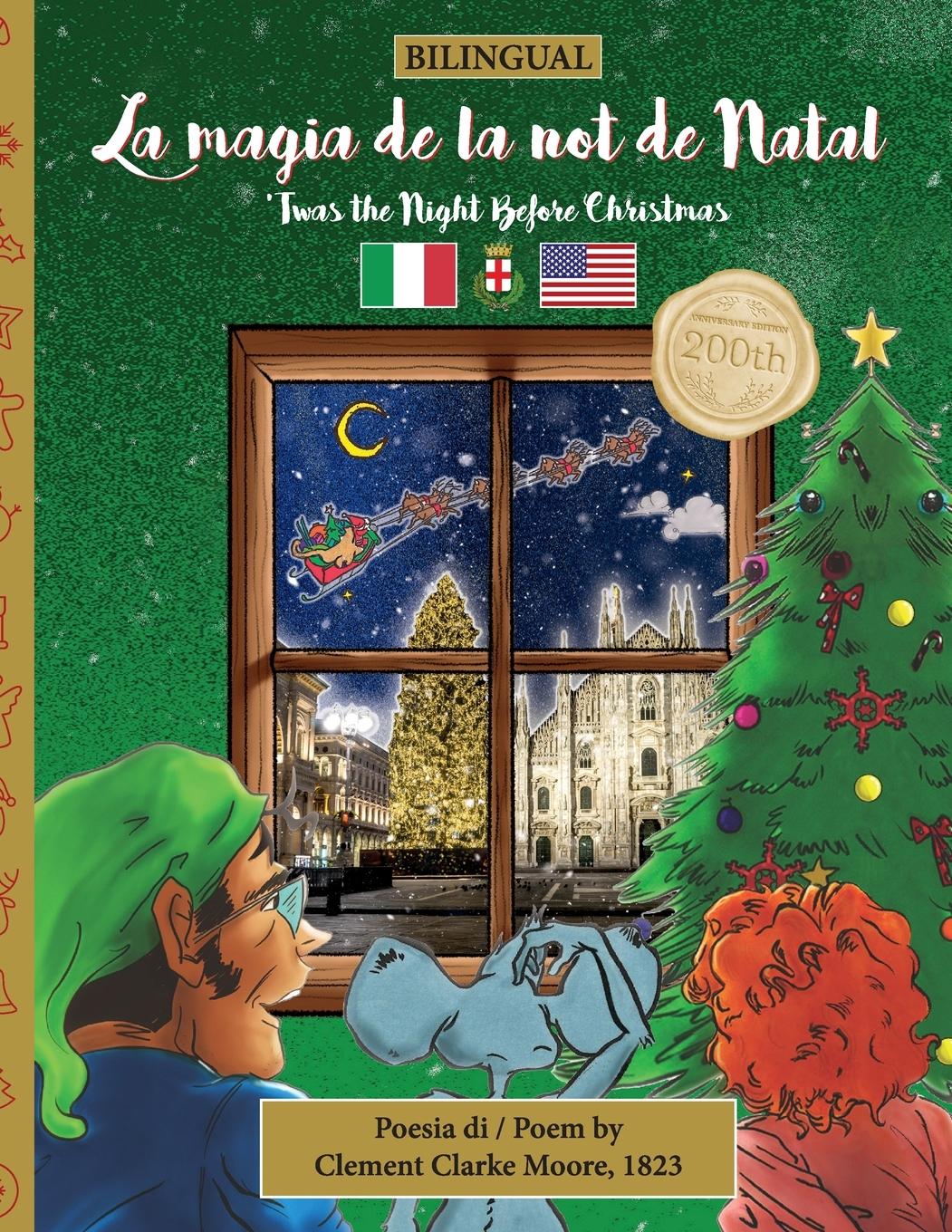 BILINGUAL 'Twas the Night Before Christmas - 200th Anniversary Edition