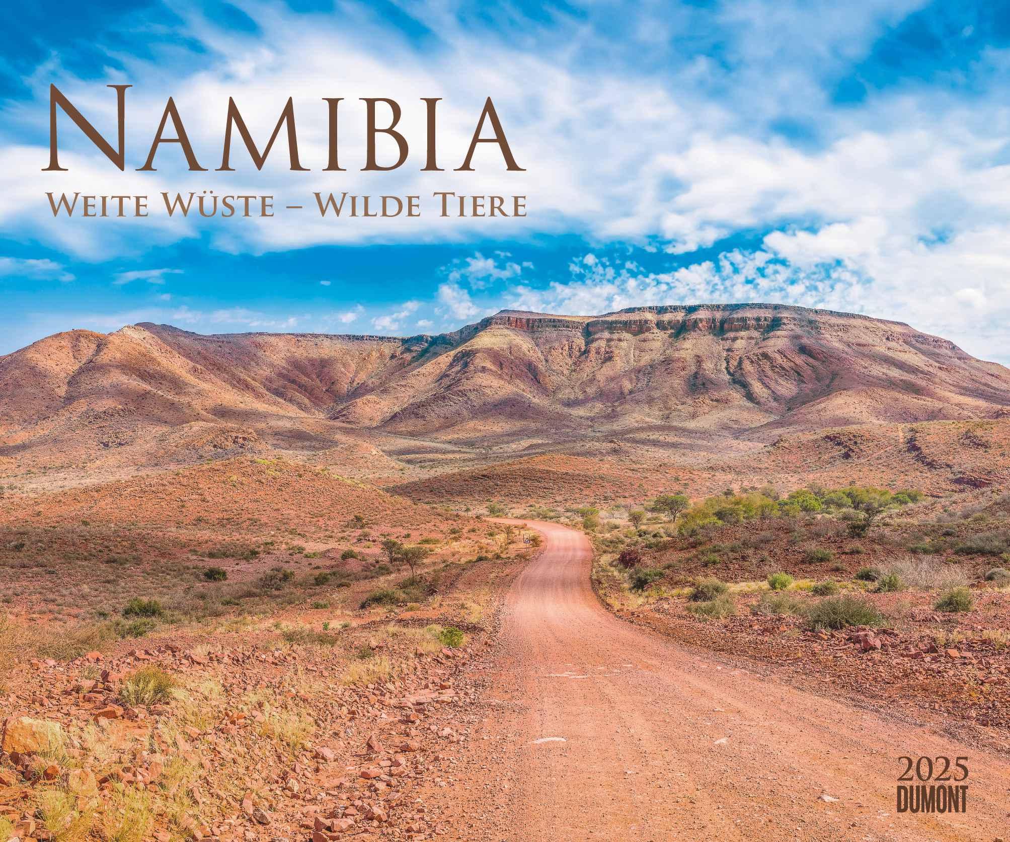 Namibia 2025 - Foto-Kalender - Poster-Kalender - 60x50 - Wildnis - Natur - Reisen