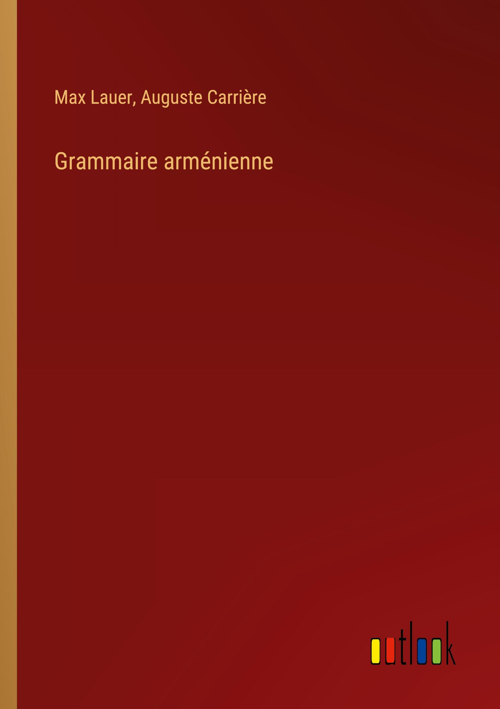 Grammaire arménienne