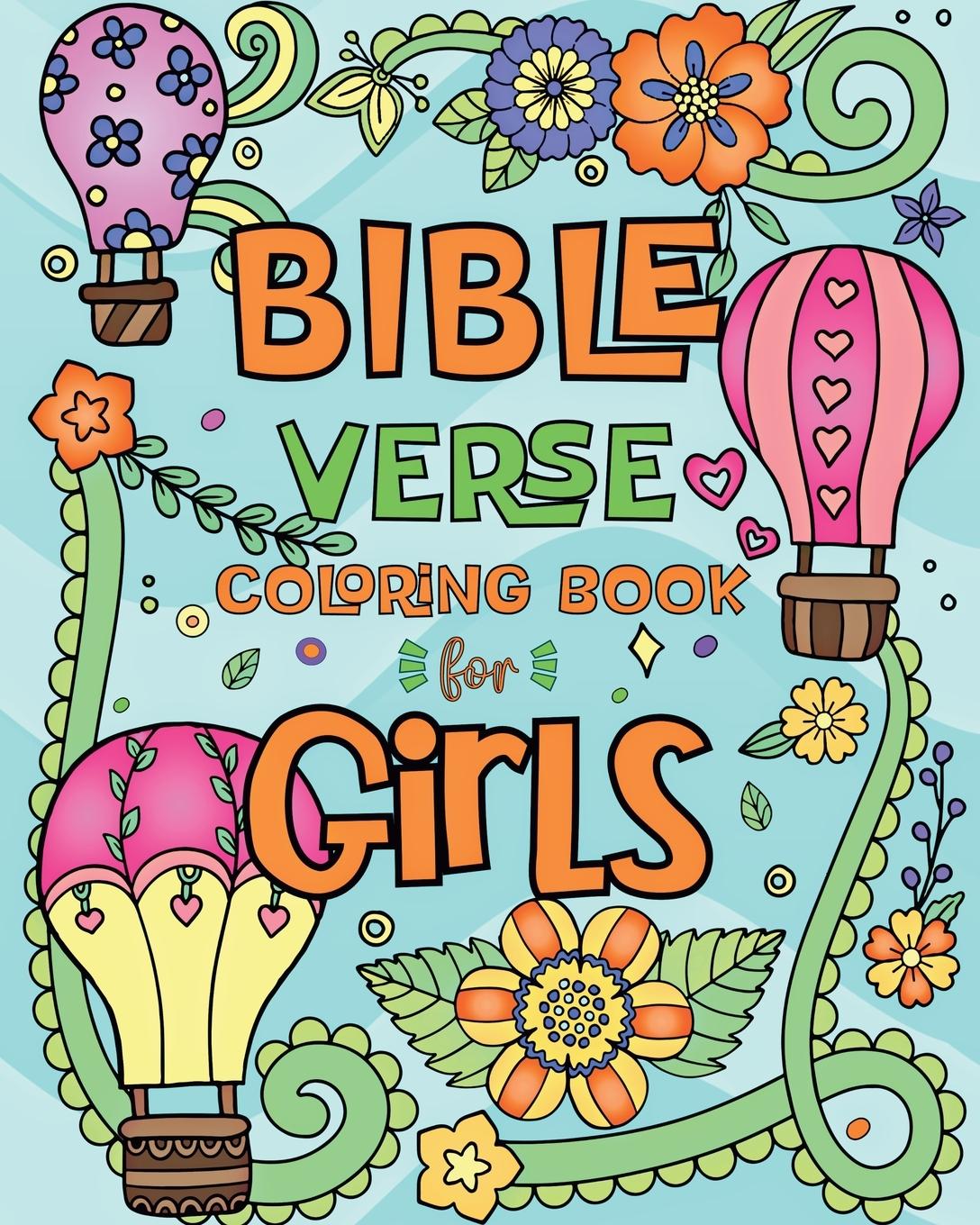 Bible Verse Coloring Book for Girls