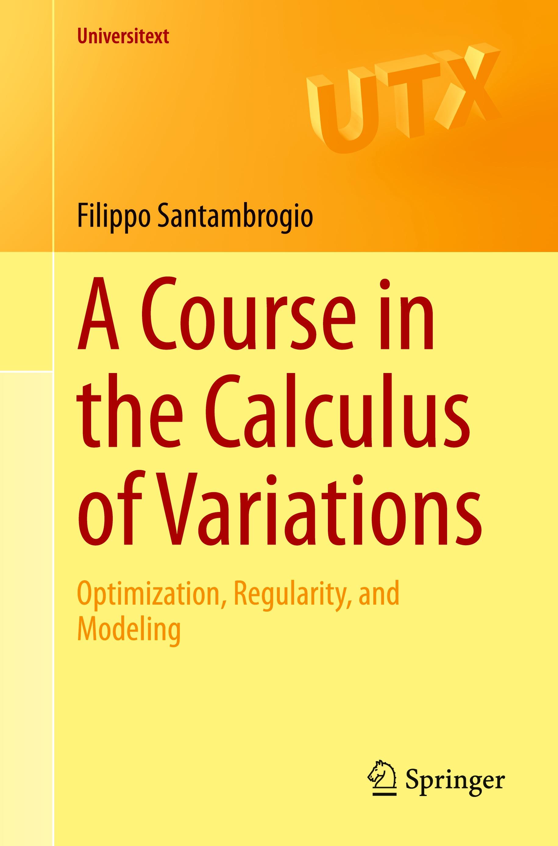 A Course in the Calculus of Variations