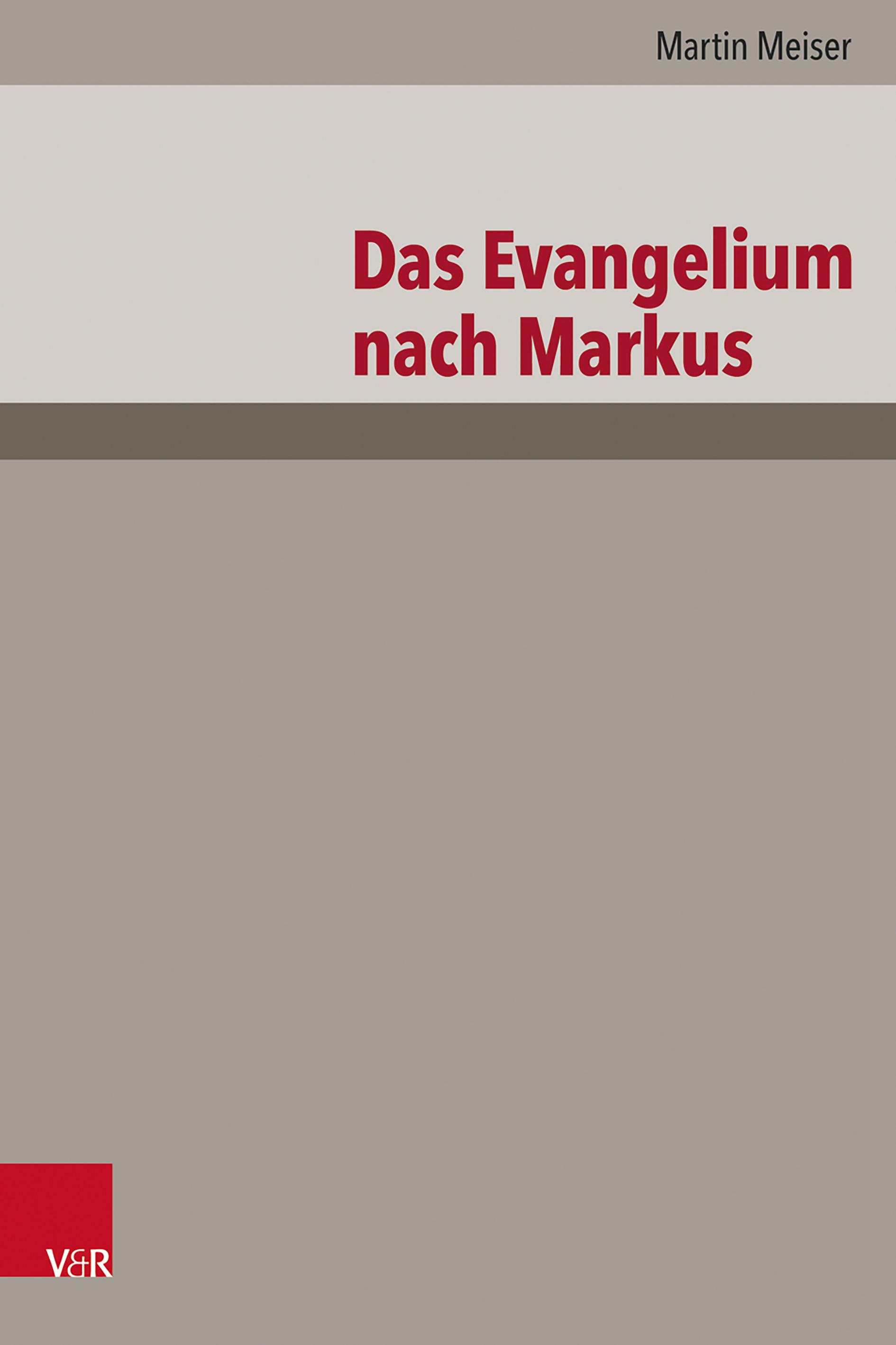 Das Evangelium nach Markus