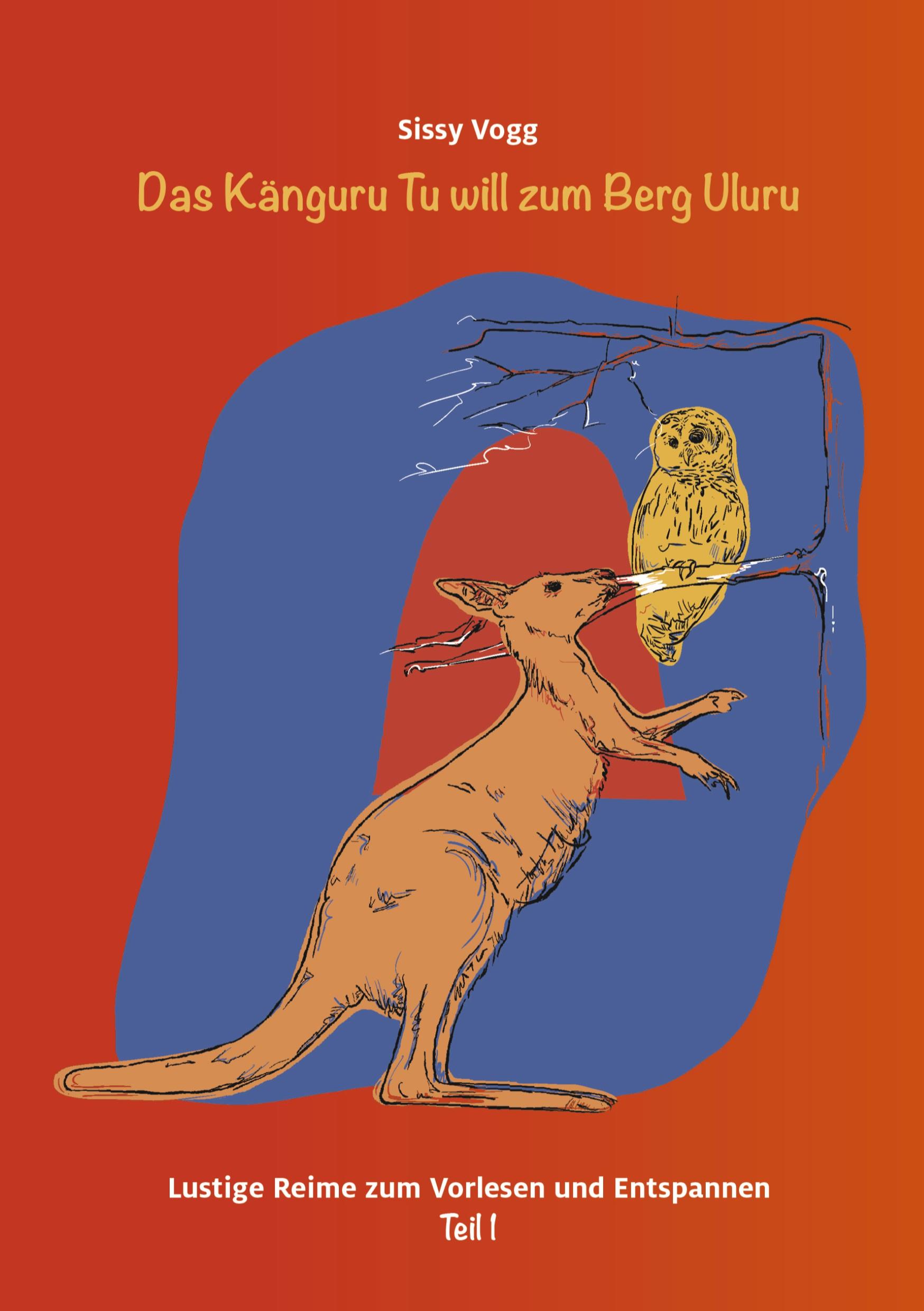 Das Känguru Tu will zum Berg Uluru