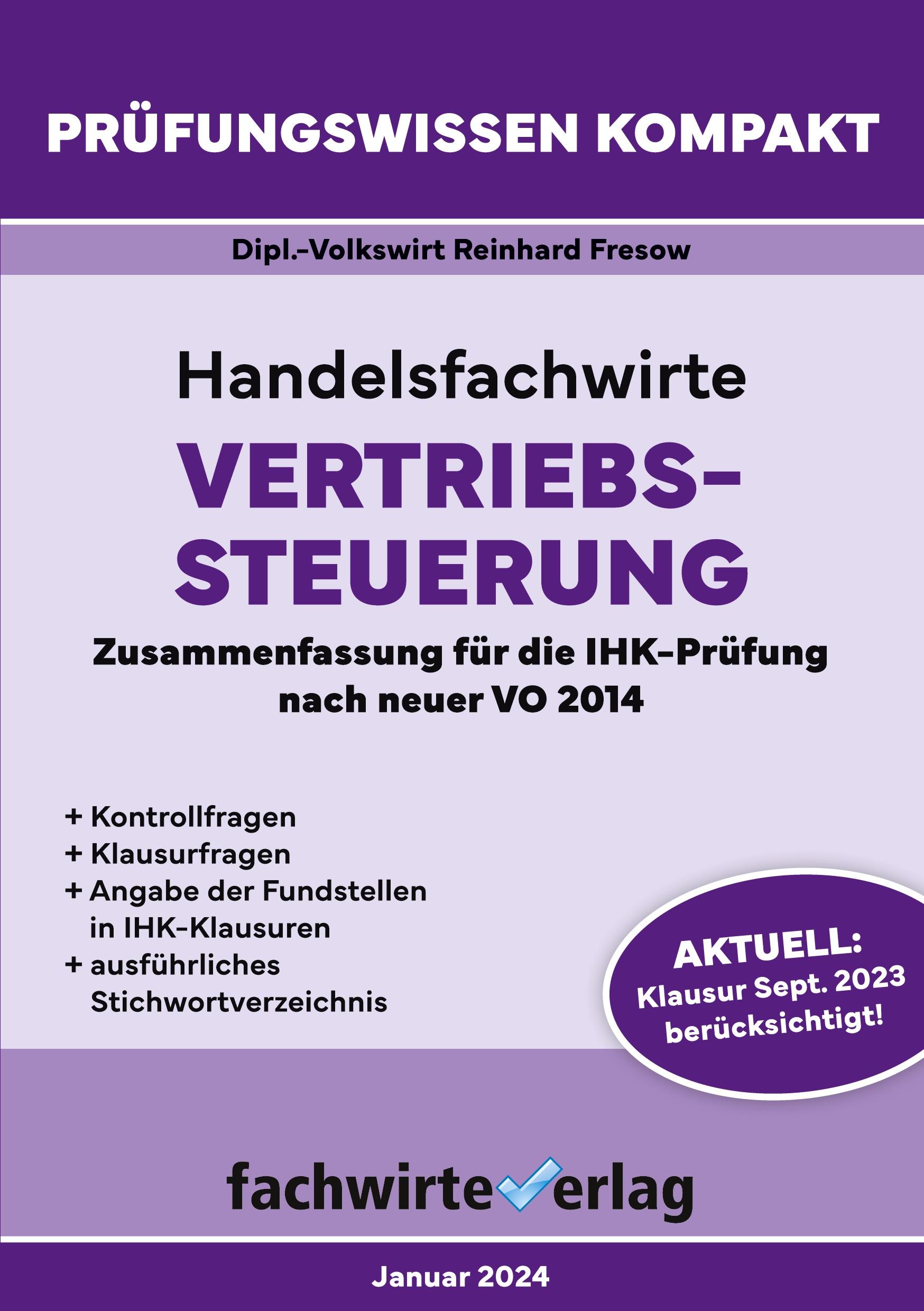 Handelsfachwirte: Vertriebssteuerung