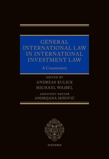 General International Law in International Investment Law