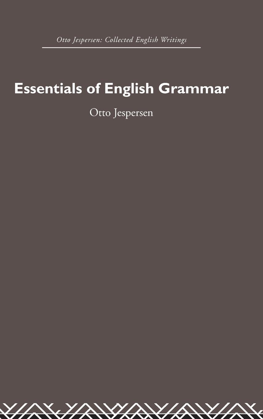 Essentials of English Grammar