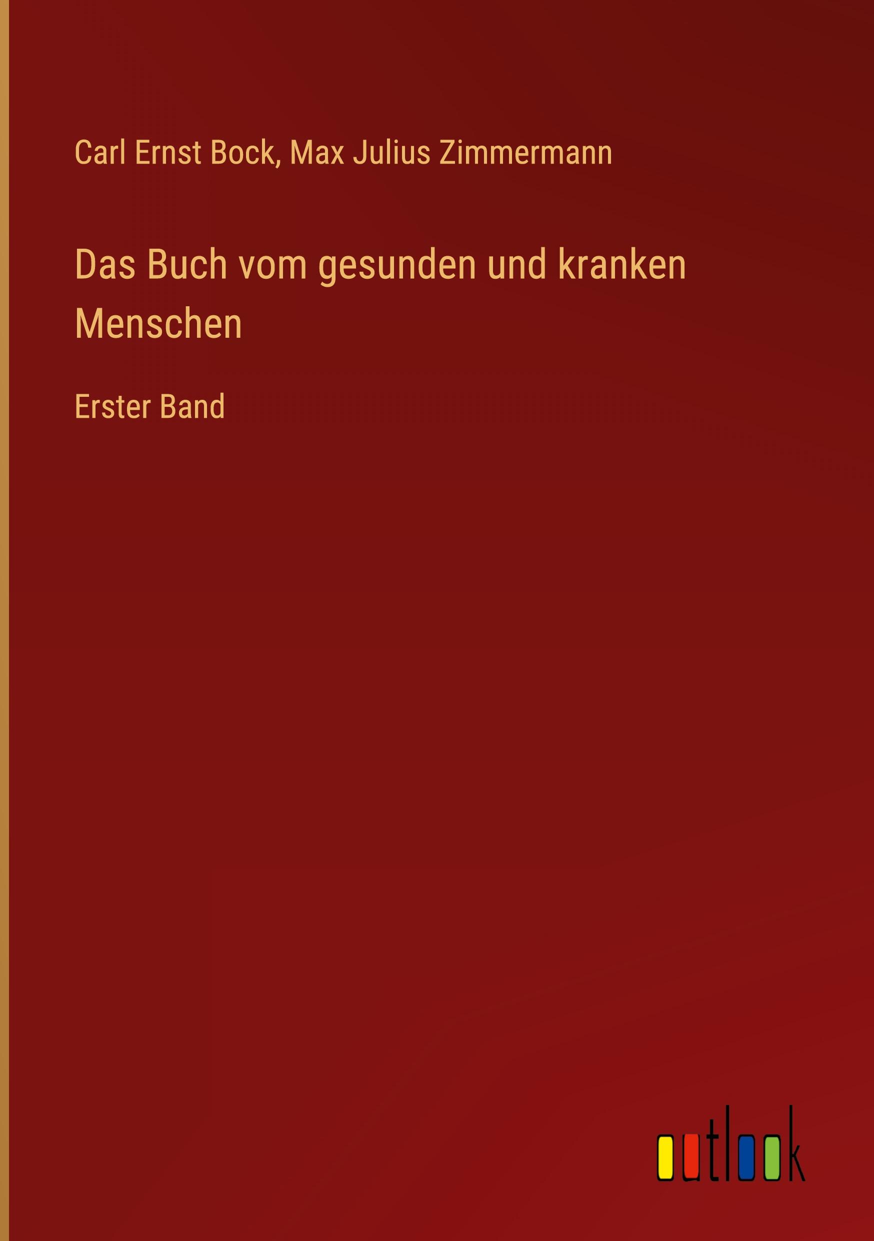 Das Buch vom gesunden und kranken Menschen