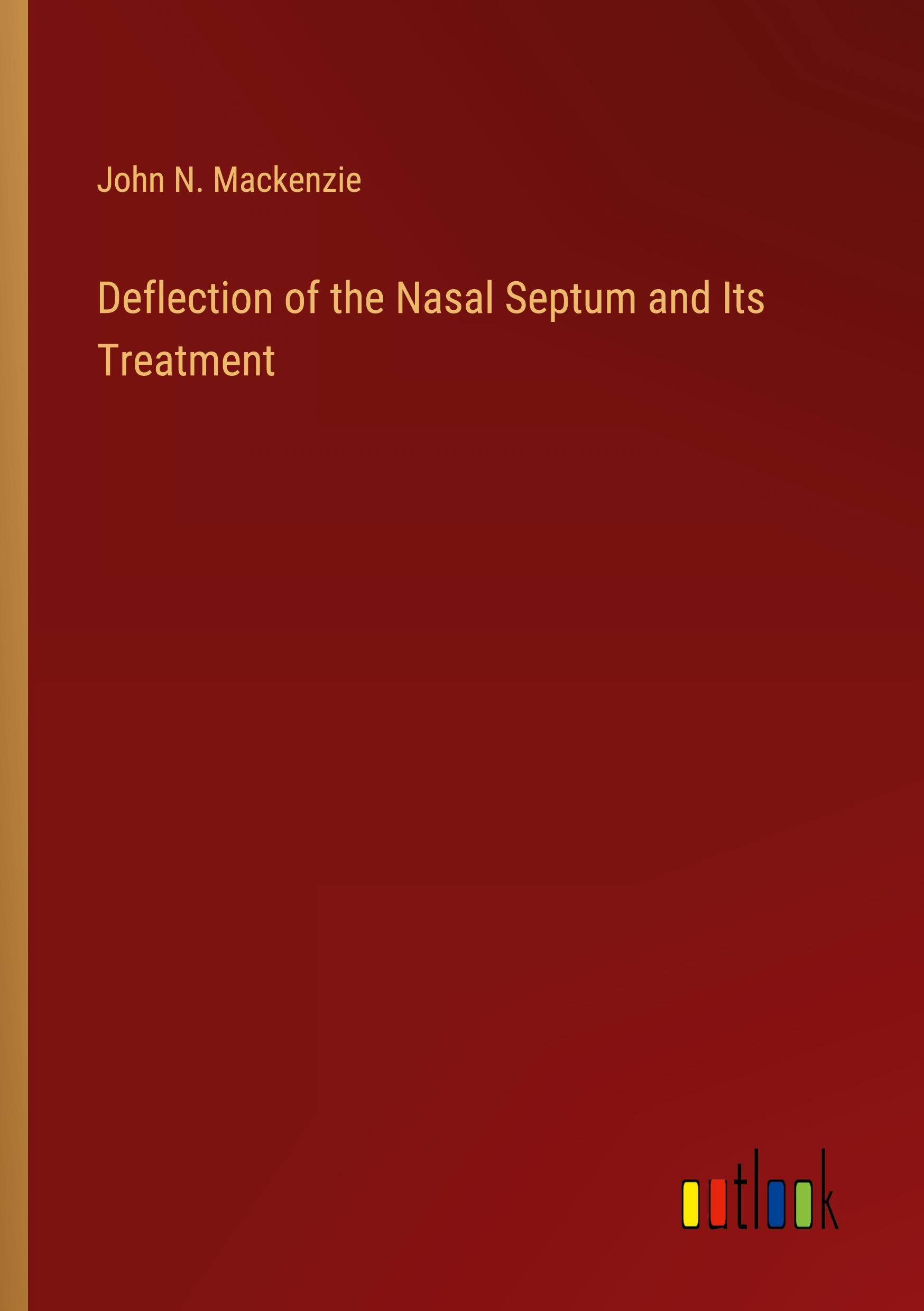 Deflection of the Nasal Septum and Its Treatment