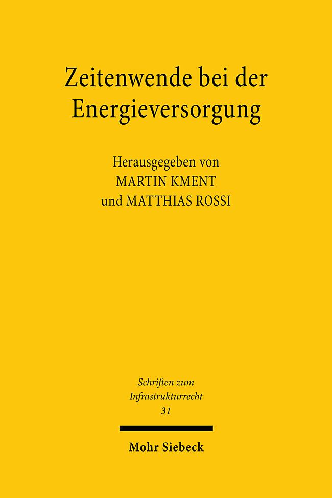 Zeitenwende bei der Energieversorgung