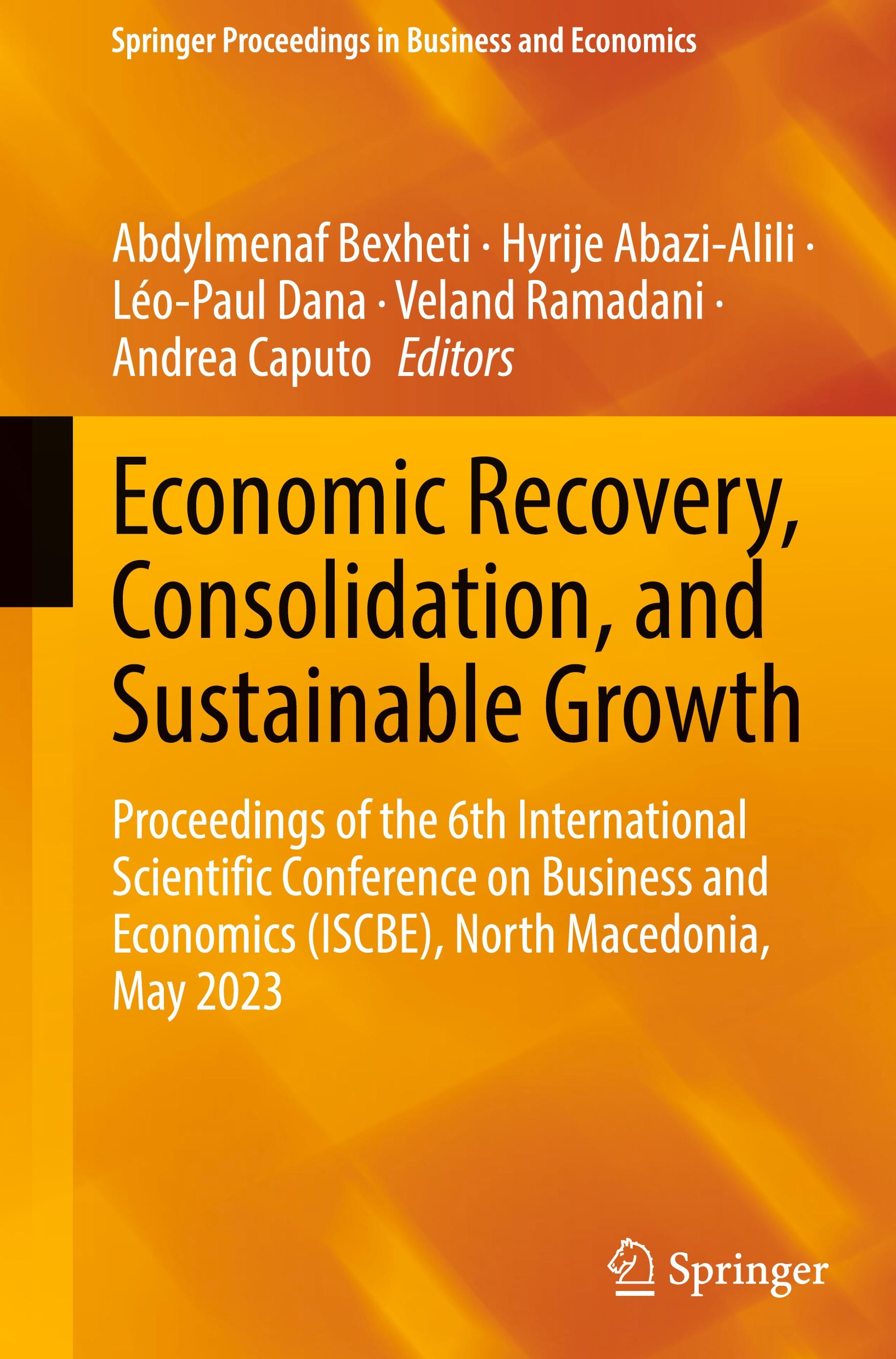 Economic Recovery, Consolidation, and Sustainable Growth