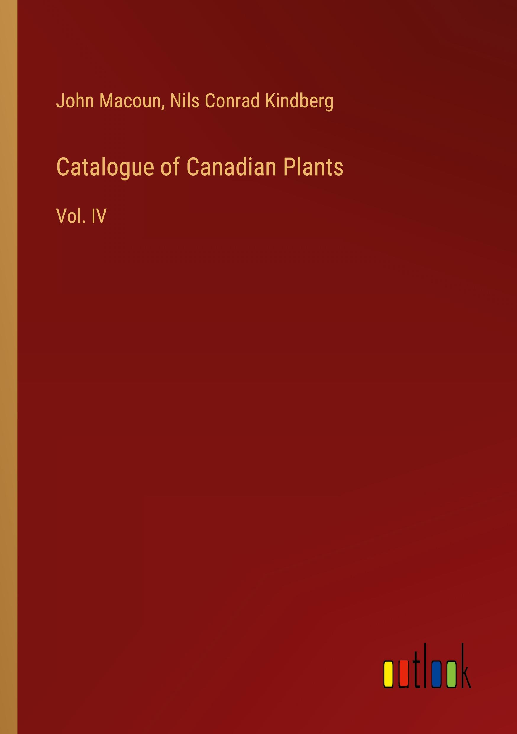 Catalogue of Canadian Plants