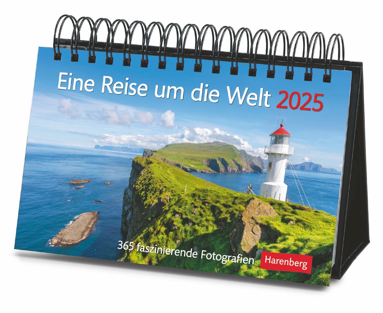 Eine Reise um die Welt Premiumkalender 2025 - 365 faszinierende Fotografien