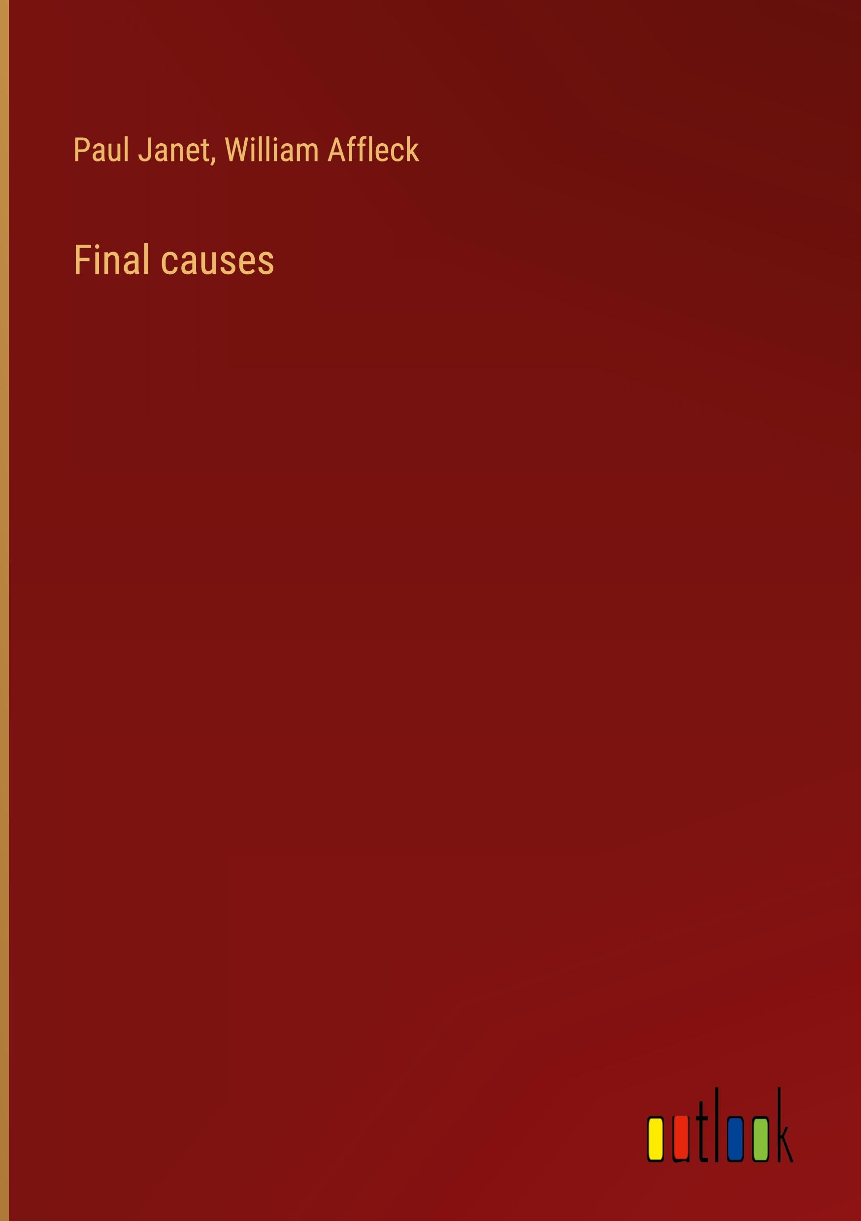 Final causes