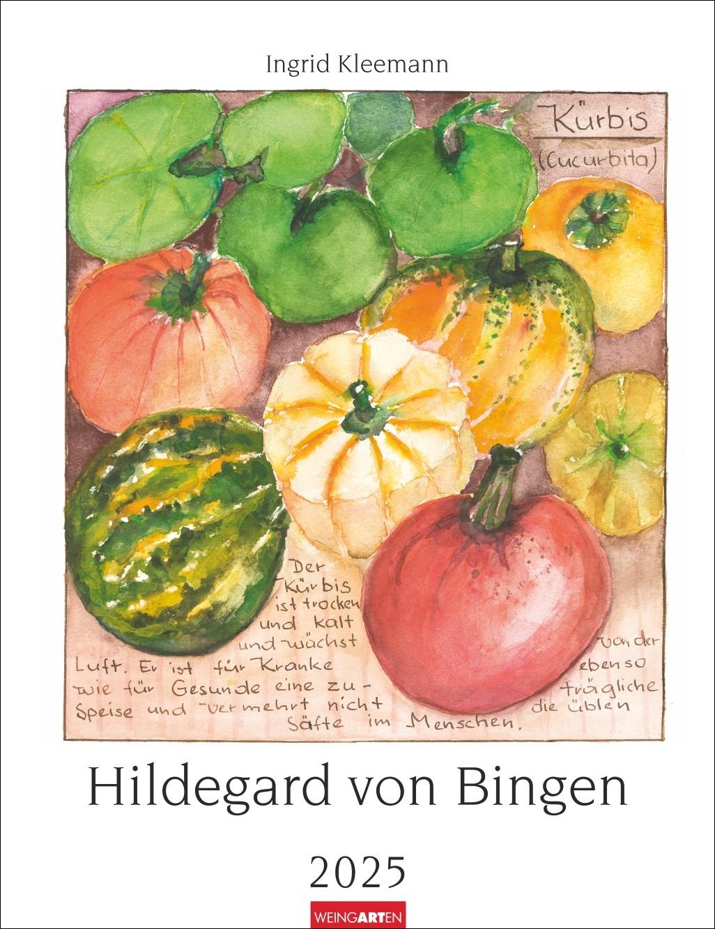 Hildegard von Bingen Kalender 2025