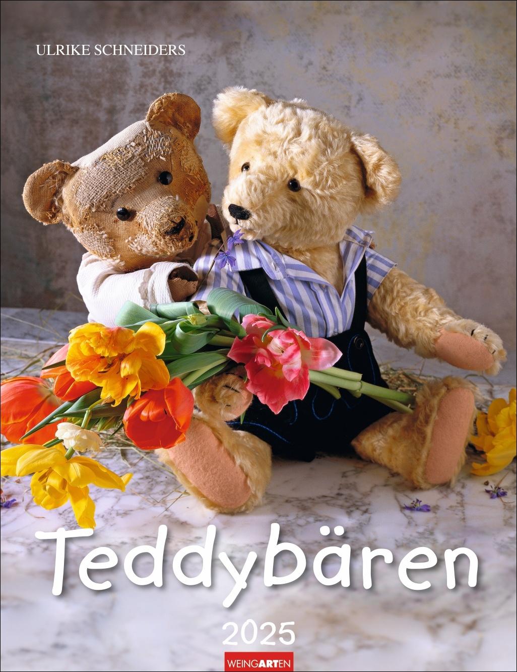 Teddybären Kalender 2025