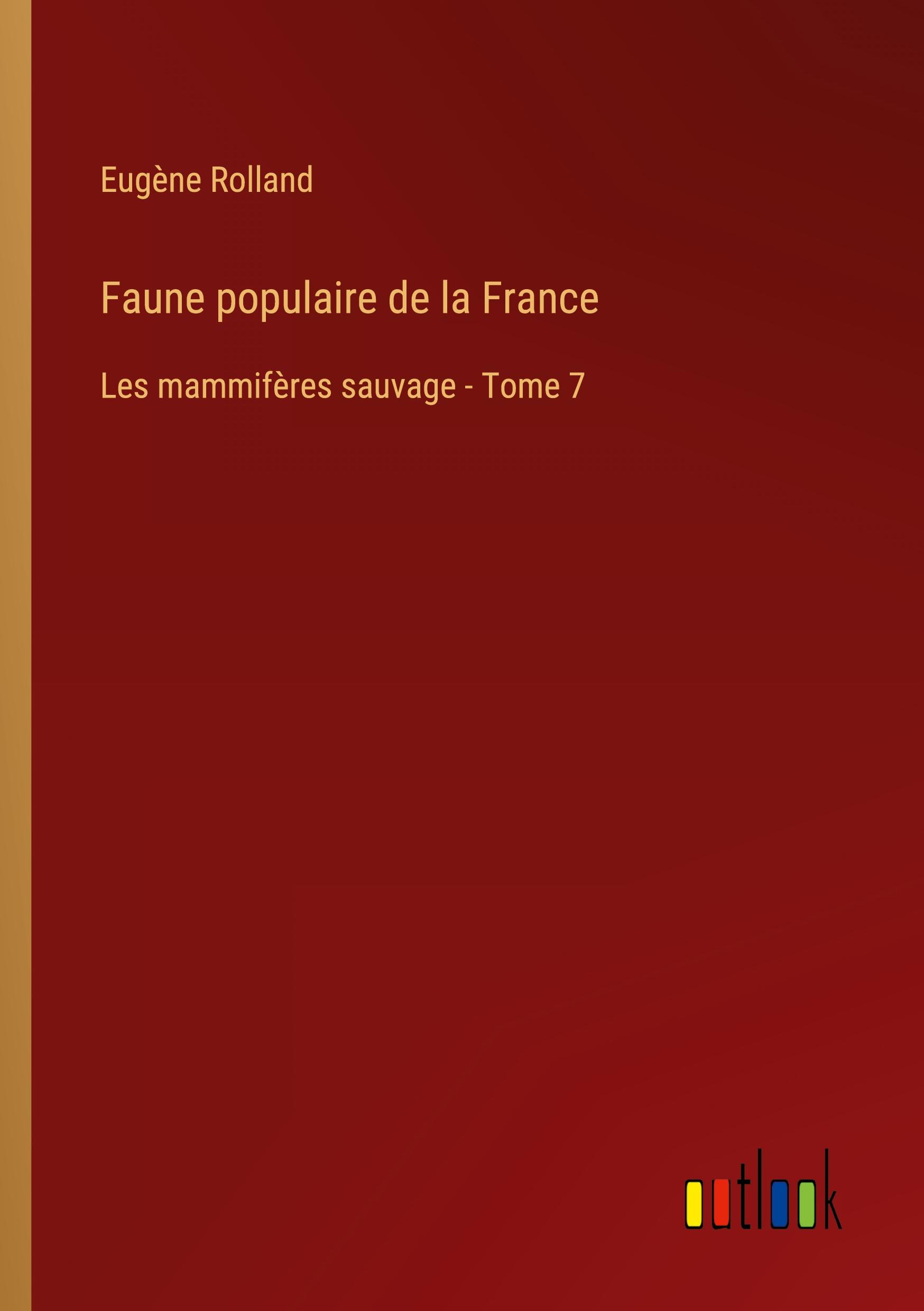 Faune populaire de la France