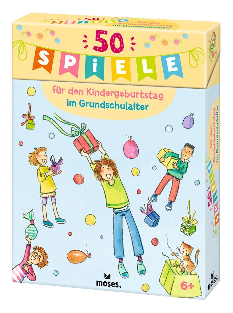 50 Spiele für den Kindergeburtstag im Grundschulalter